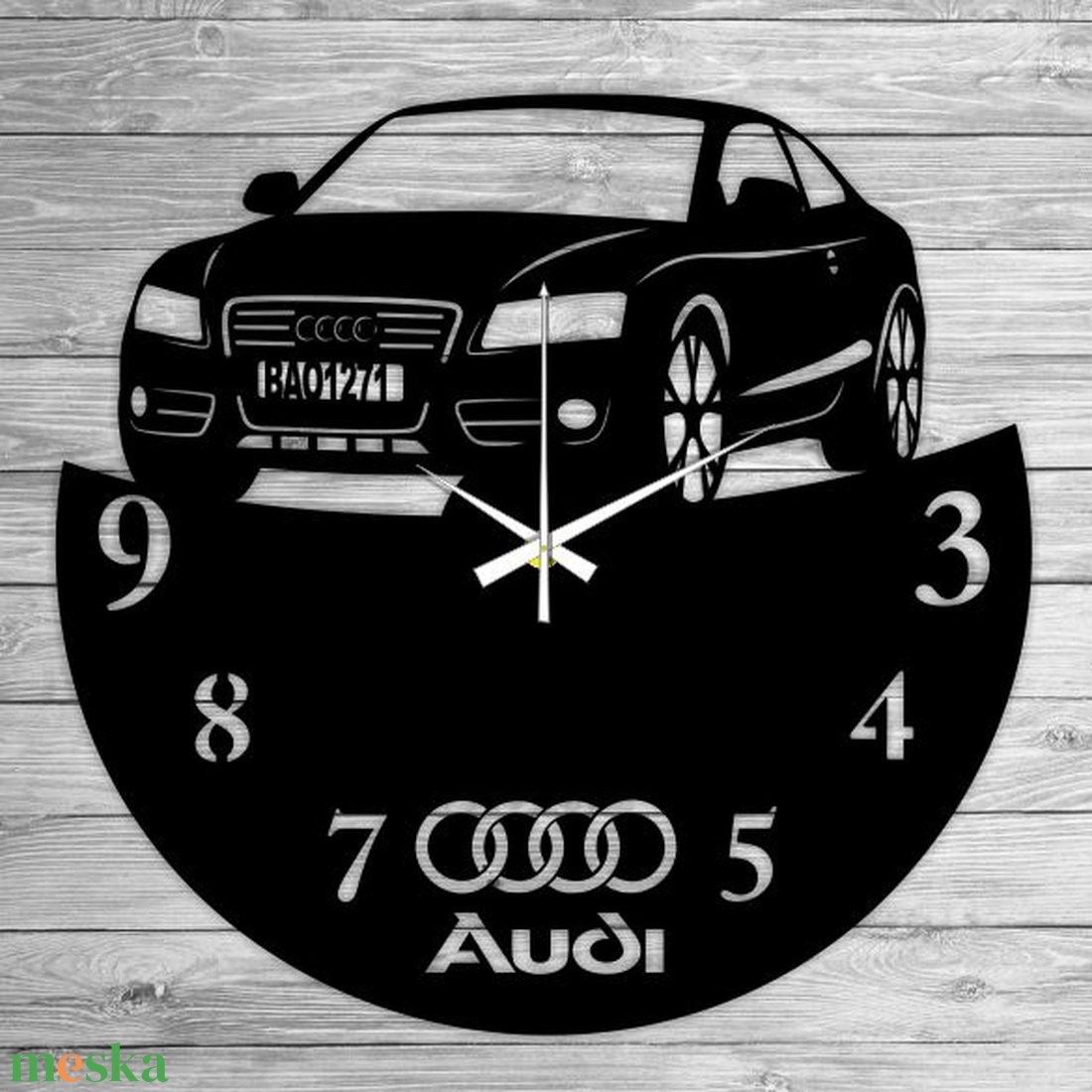AUDI bakelit óra - otthon & életmód - dekoráció - fali és függő dekoráció - falióra & óra - Meska.hu AUDI bakelit óra - otthon & életmód - dekoráció - fali és függő dekoráció - falióra & óra - Meska.hu