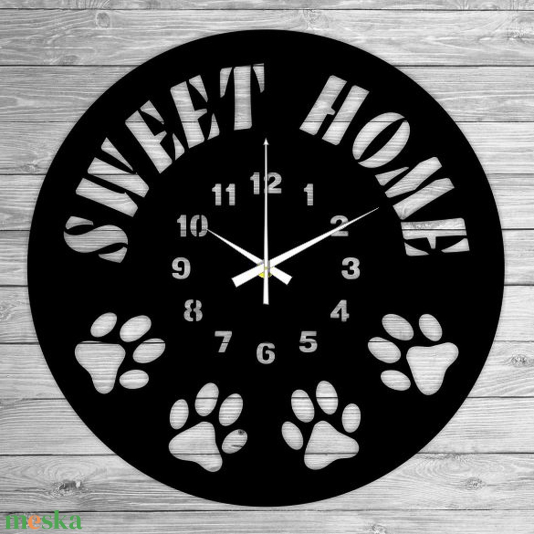 SWEET HOME bakelit falióra - otthon & életmód - dekoráció - fali és függő dekoráció - falióra & óra - Meska.hu SWEET HOME bakelit falióra - otthon & életmód - dekoráció - fali és függő dekoráció - falióra & óra - Meska.hu