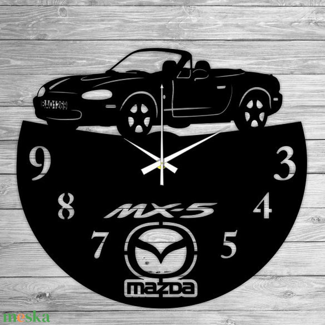 MAZDA MX5 bakelit falióra - otthon & életmód - dekoráció - fali és függő dekoráció - falióra & óra - Meska.hu MAZDA MX5 bakelit falióra - otthon & életmód - dekoráció - fali és függő dekoráció - falióra & óra - Meska.hu