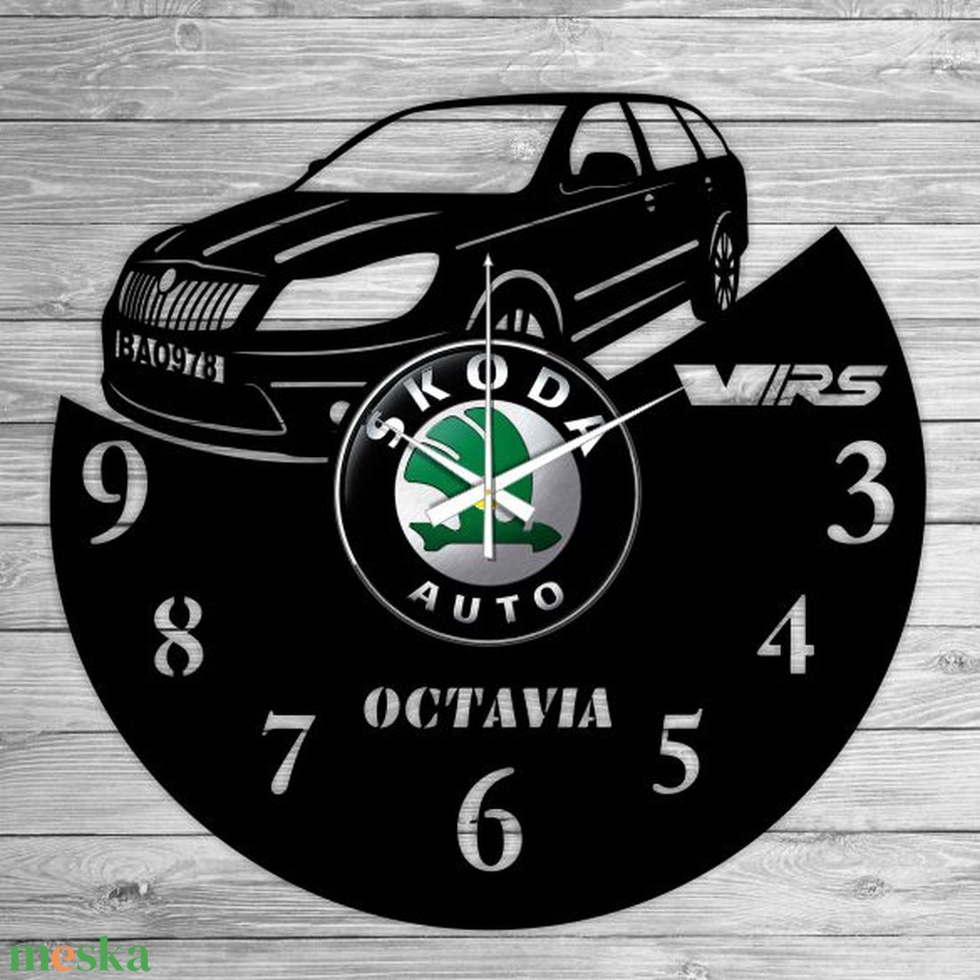 SKODA OCTAVIA 2012 bakelit óra - otthon & életmód - dekoráció - fali és függő dekoráció - falióra & óra - Meska.hu SKODA OCTAVIA 2012 bakelit óra - otthon & életmód - dekoráció - fali és függő dekoráció - falióra & óra - Meska.hu
