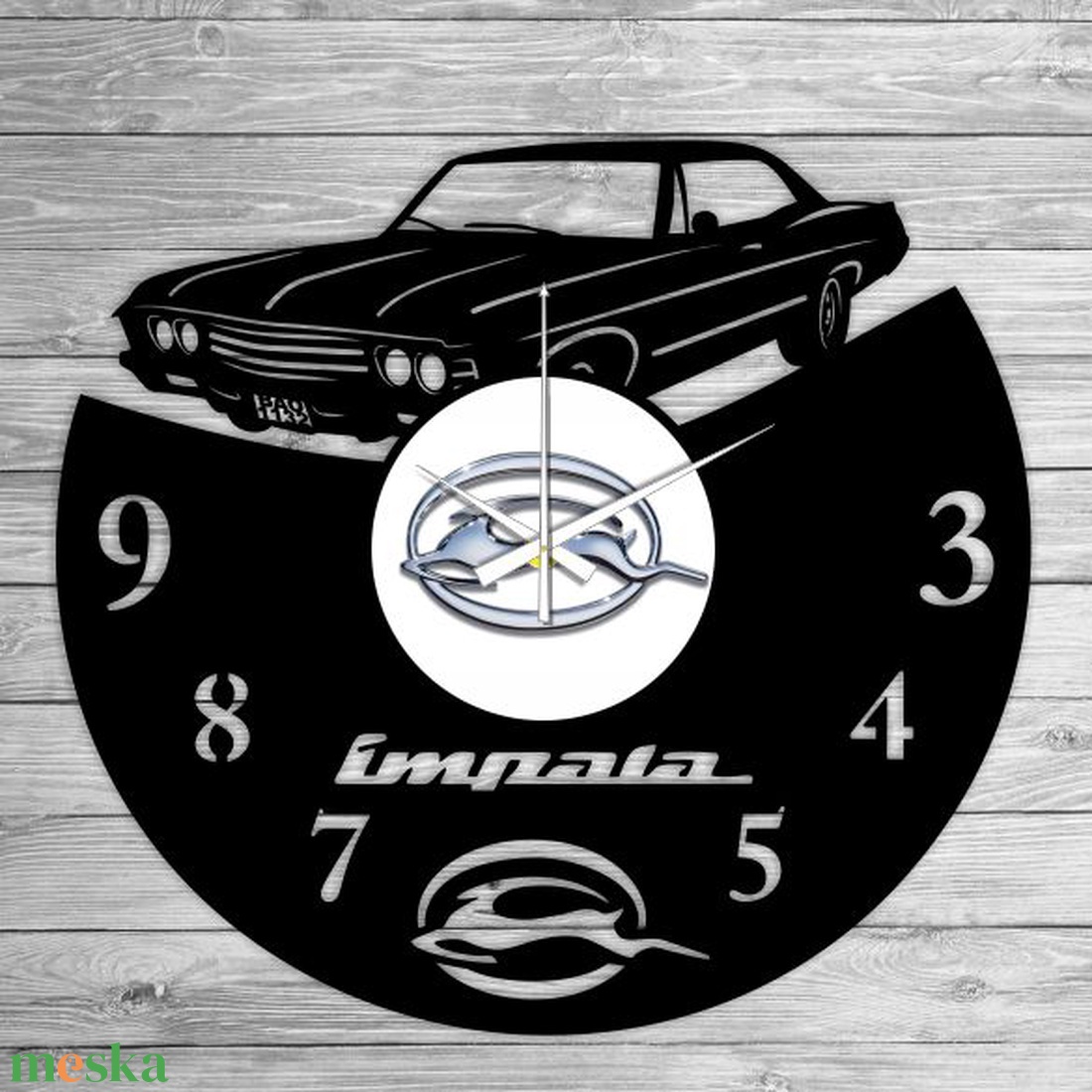 CHEVROLET IMPALA bakelit falióra - otthon & életmód - dekoráció - fali és függő dekoráció - falióra & óra - Meska.hu CHEVROLET IMPALA bakelit falióra - otthon & életmód - dekoráció - fali és függő dekoráció - falióra & óra - Meska.hu
