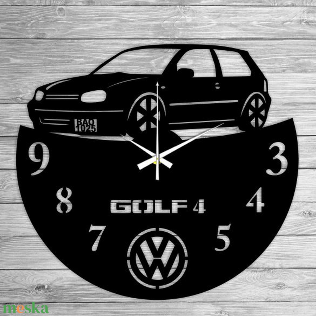 VW GOLF 4 bakelit óra, saját rendszámmal - otthon & életmód - dekoráció - fali és függő dekoráció - falióra & óra - Meska.hu VW GOLF 4 bakelit óra, saját rendszámmal - otthon & életmód - dekoráció - fali és függő dekoráció - falióra & óra - Meska.hu
