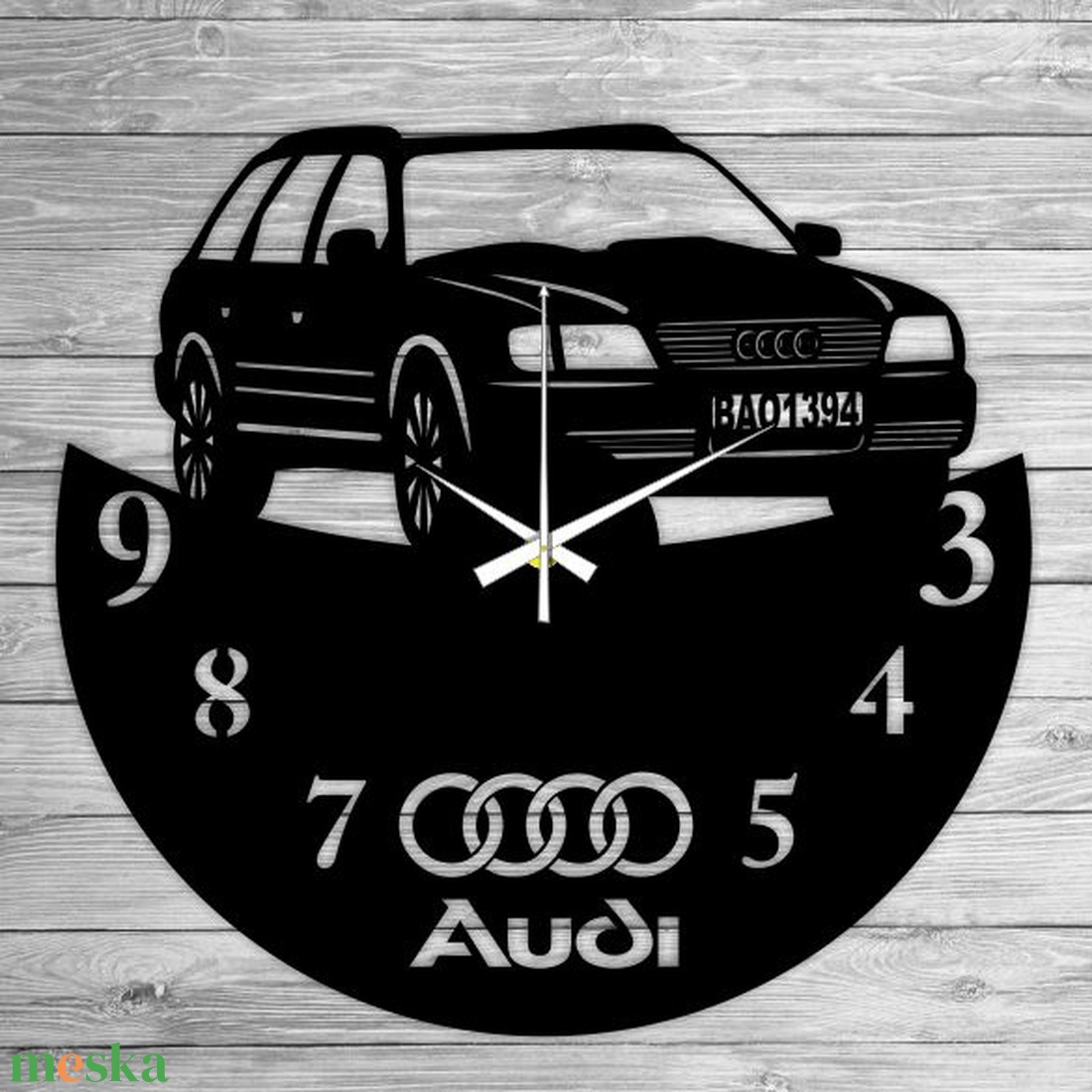 AUDI QUATTRO bakelit falióra - otthon & életmód - dekoráció - fali és függő dekoráció - falióra & óra - Meska.hu AUDI QUATTRO bakelit falióra - otthon & életmód - dekoráció - fali és függő dekoráció - falióra & óra - Meska.hu