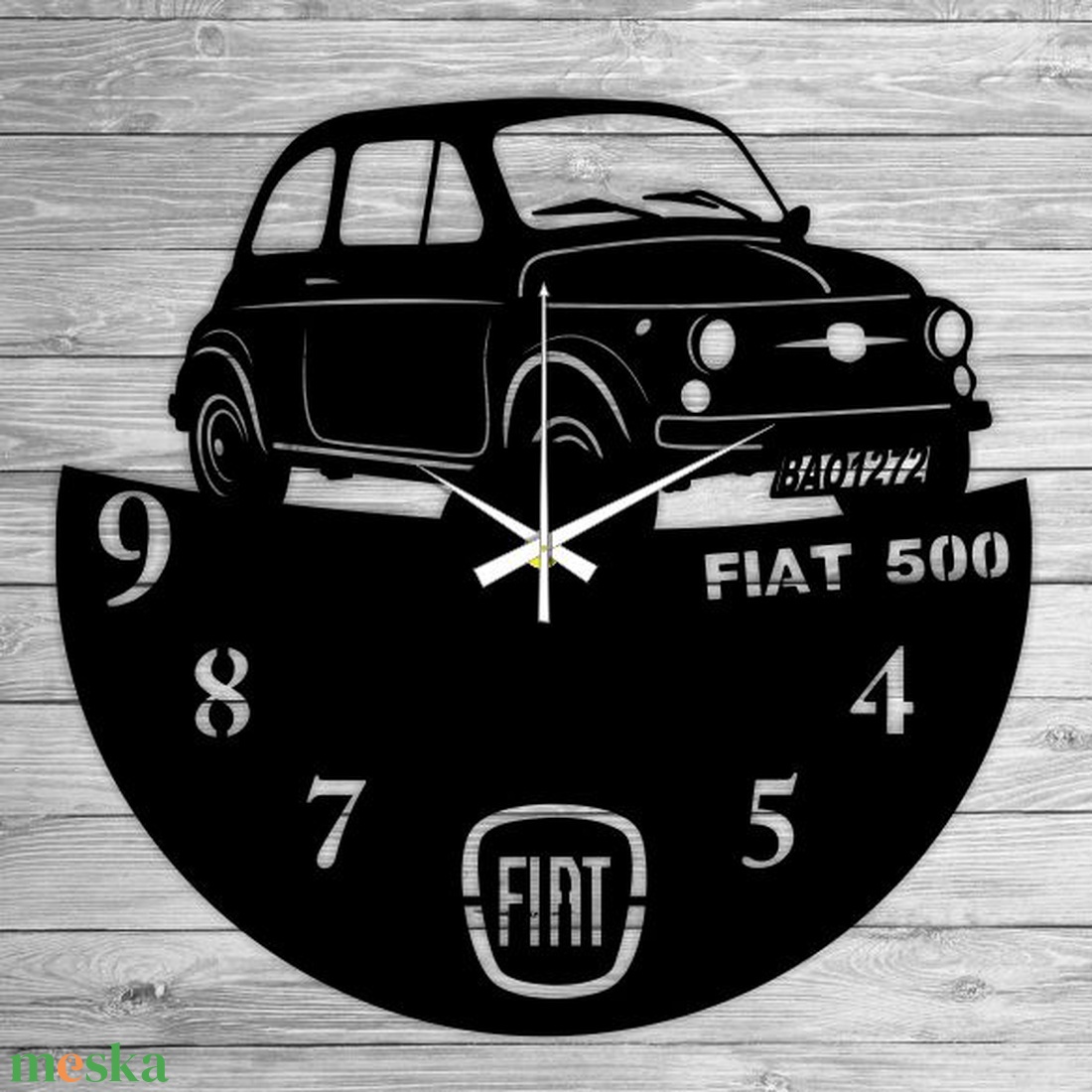 FIAT 500 bakelit falióra - otthon & életmód - dekoráció - fali és függő dekoráció - falióra & óra - Meska.hu FIAT 500 bakelit falióra - otthon & életmód - dekoráció - fali és függő dekoráció - falióra & óra - Meska.hu