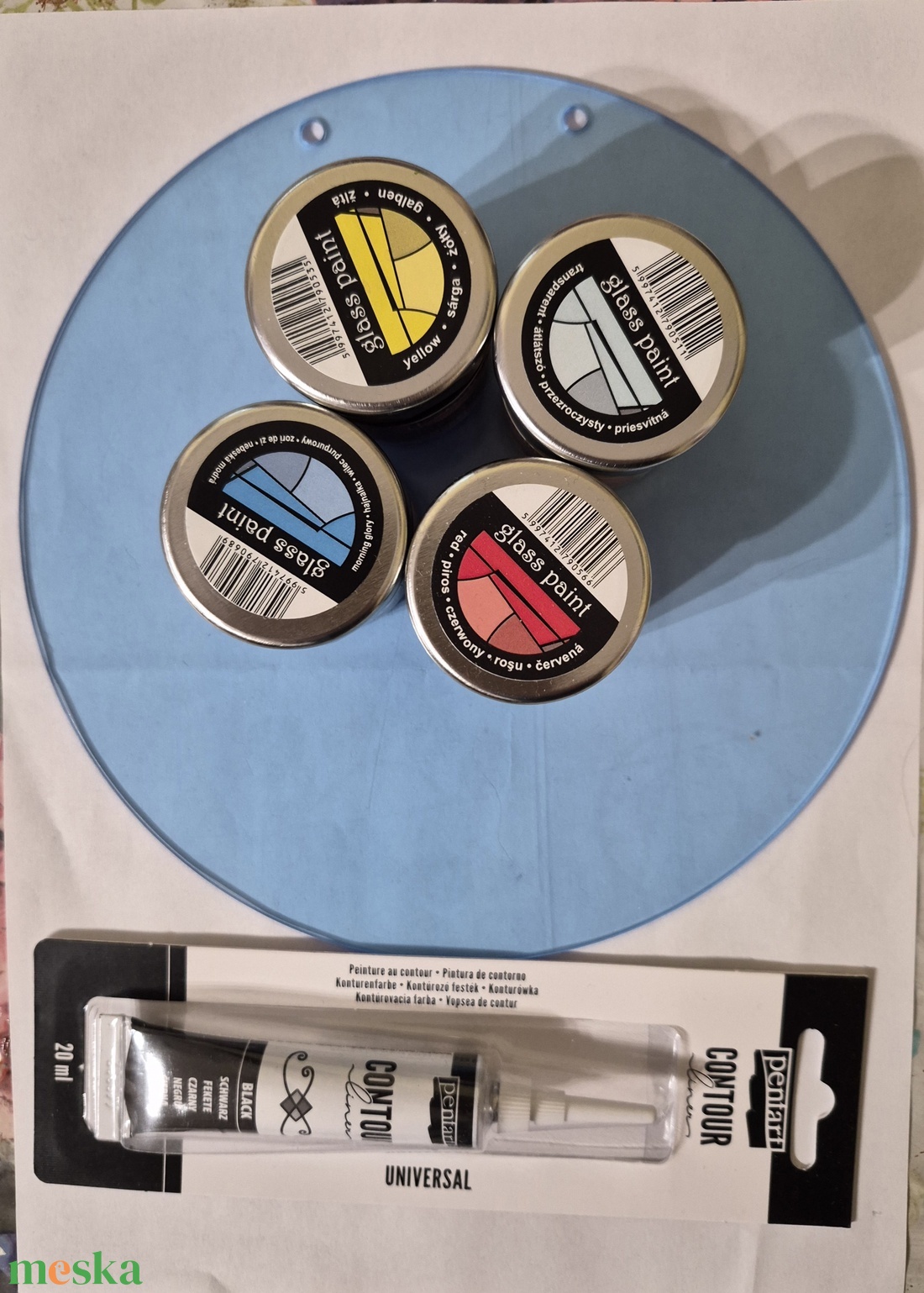 üvegfesték - kellékek & szerszámok - festék - üvegfesték - Meska.hu