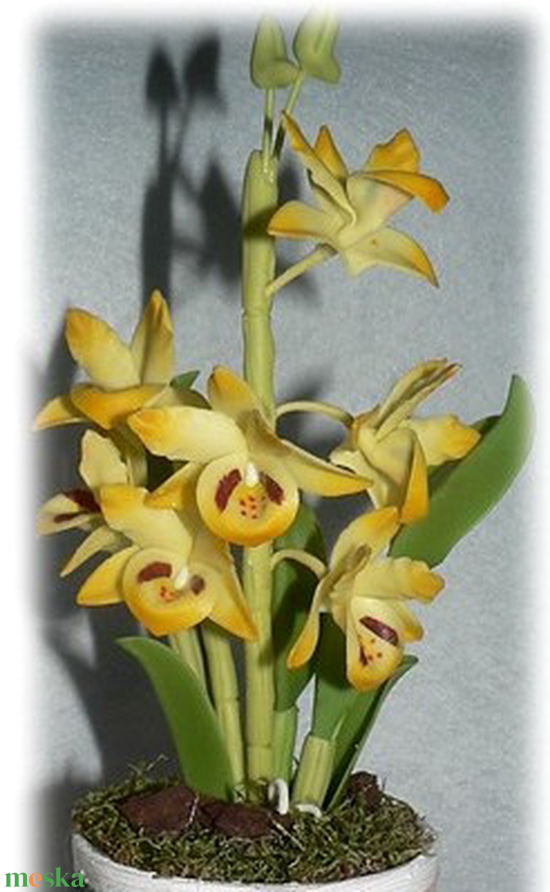 Agyag orchidea - kellékek & szerszámok - dekorációs kellékek - egyéb kellékek - Meska.hu Agyag orchidea - kellékek & szerszámok - dekorációs kellékek - egyéb kellékek - Meska.hu