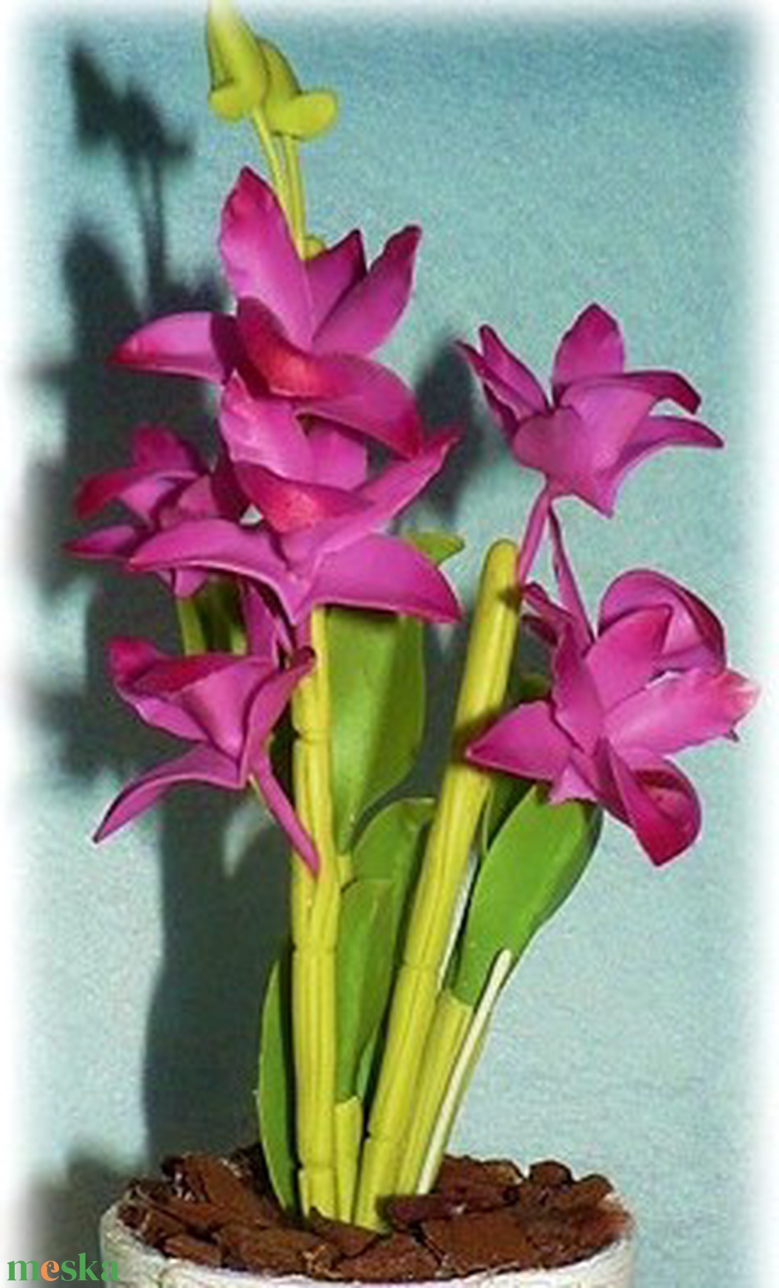 Agyag orchidea - kellékek & szerszámok - dekorációs kellékek - egyéb kellékek - Meska.hu Agyag orchidea - kellékek & szerszámok - dekorációs kellékek - egyéb kellékek - Meska.hu