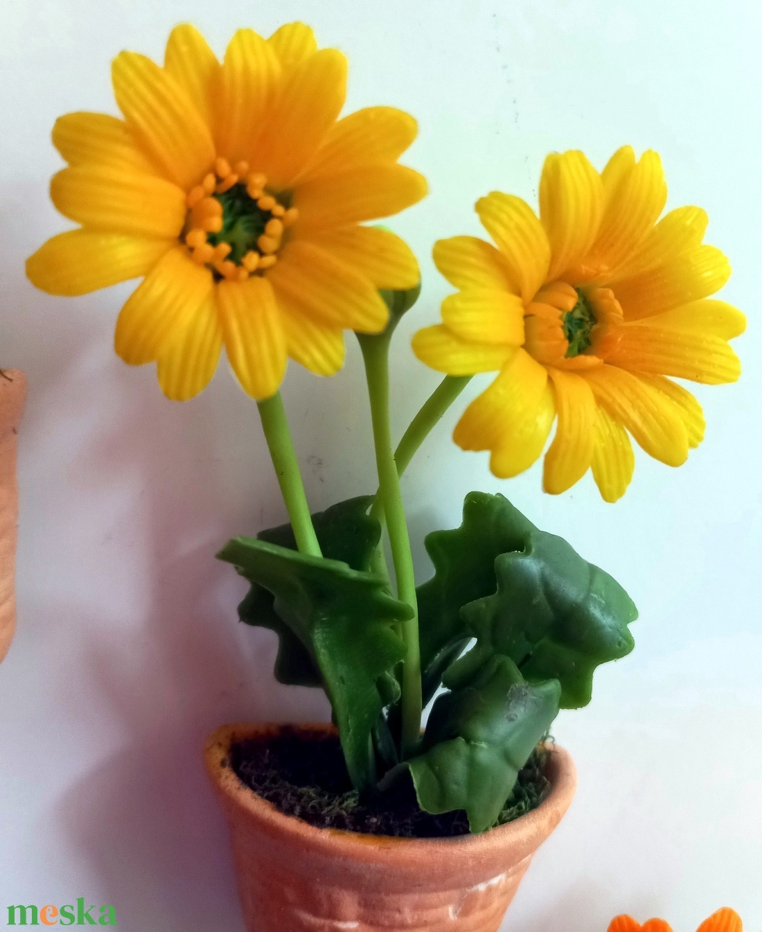 Gerbera agyagvirág hűtőmágnes - otthon & életmód - dekoráció - dísztárgy - Meska.hu Gerbera agyagvirág hűtőmágnes - otthon & életmód - dekoráció - dísztárgy - Meska.hu