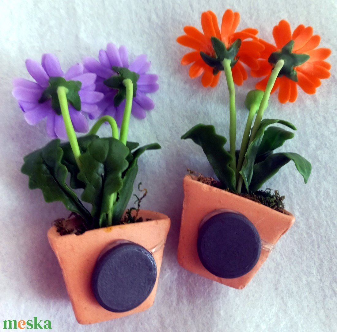 Gerbera agyagvirág hűtőmágnes - otthon & életmód - dekoráció - dísztárgy - Meska.hu Gerbera agyagvirág hűtőmágnes - otthon & életmód - dekoráció - dísztárgy - Meska.hu