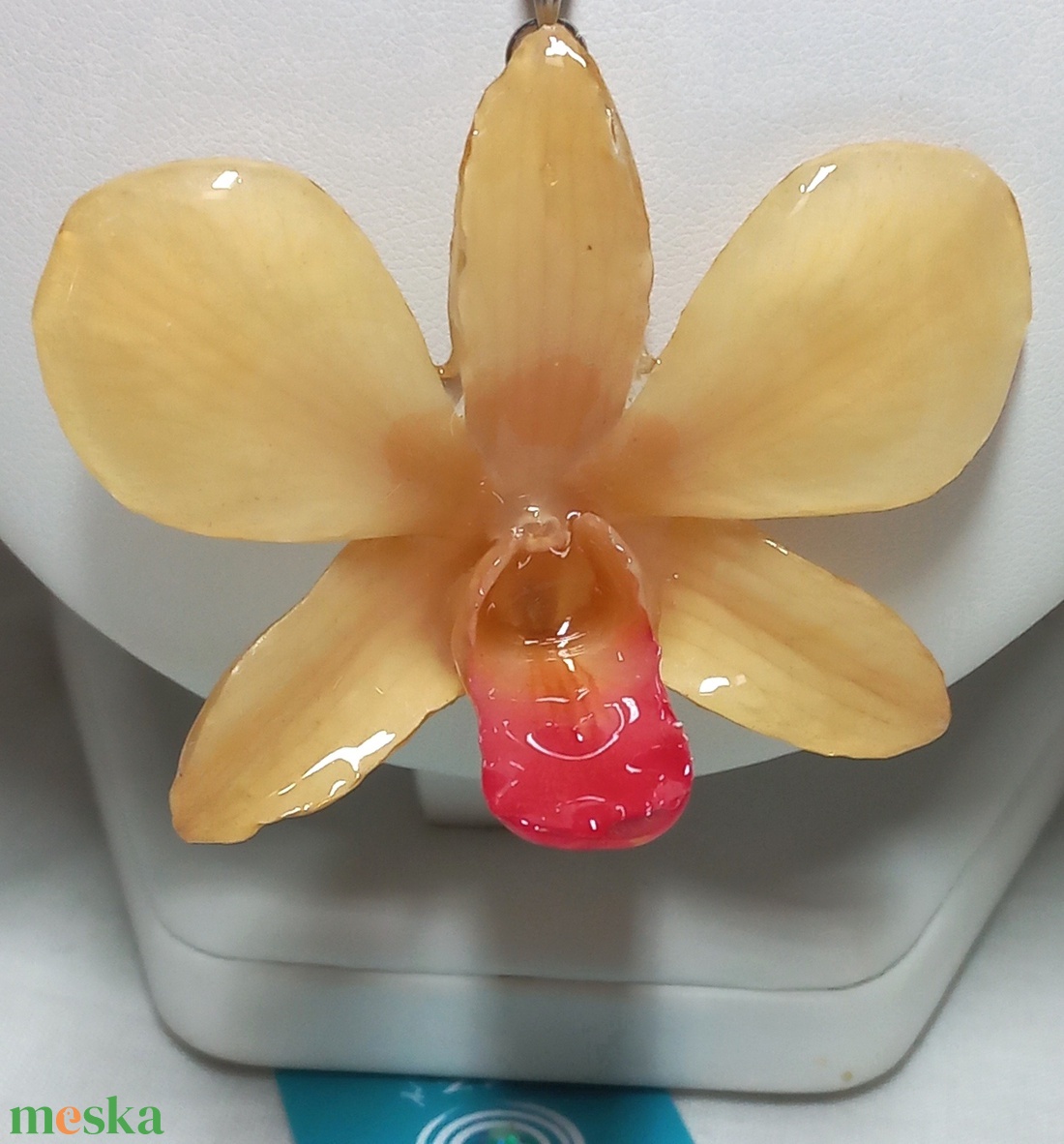 Orchidea virág nyaklánc és fülbevaló - ékszer - ékszerszett - Meska.hu Orchidea virág nyaklánc és fülbevaló - ékszer - ékszerszett - Meska.hu