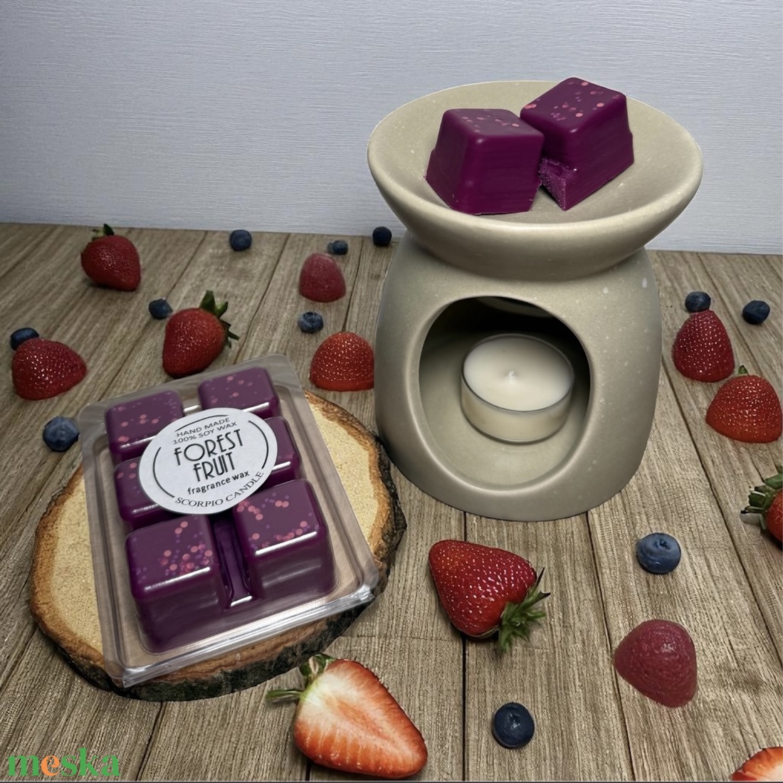 Erdei gyümölcsös 6 kockás illatviasz - otthon & életmód - gyertya, illat, aroma - illatviasz - Meska.hu Erdei gyümölcsös 6 kockás illatviasz - otthon & életmód - gyertya, illat, aroma - illatviasz - Meska.hu