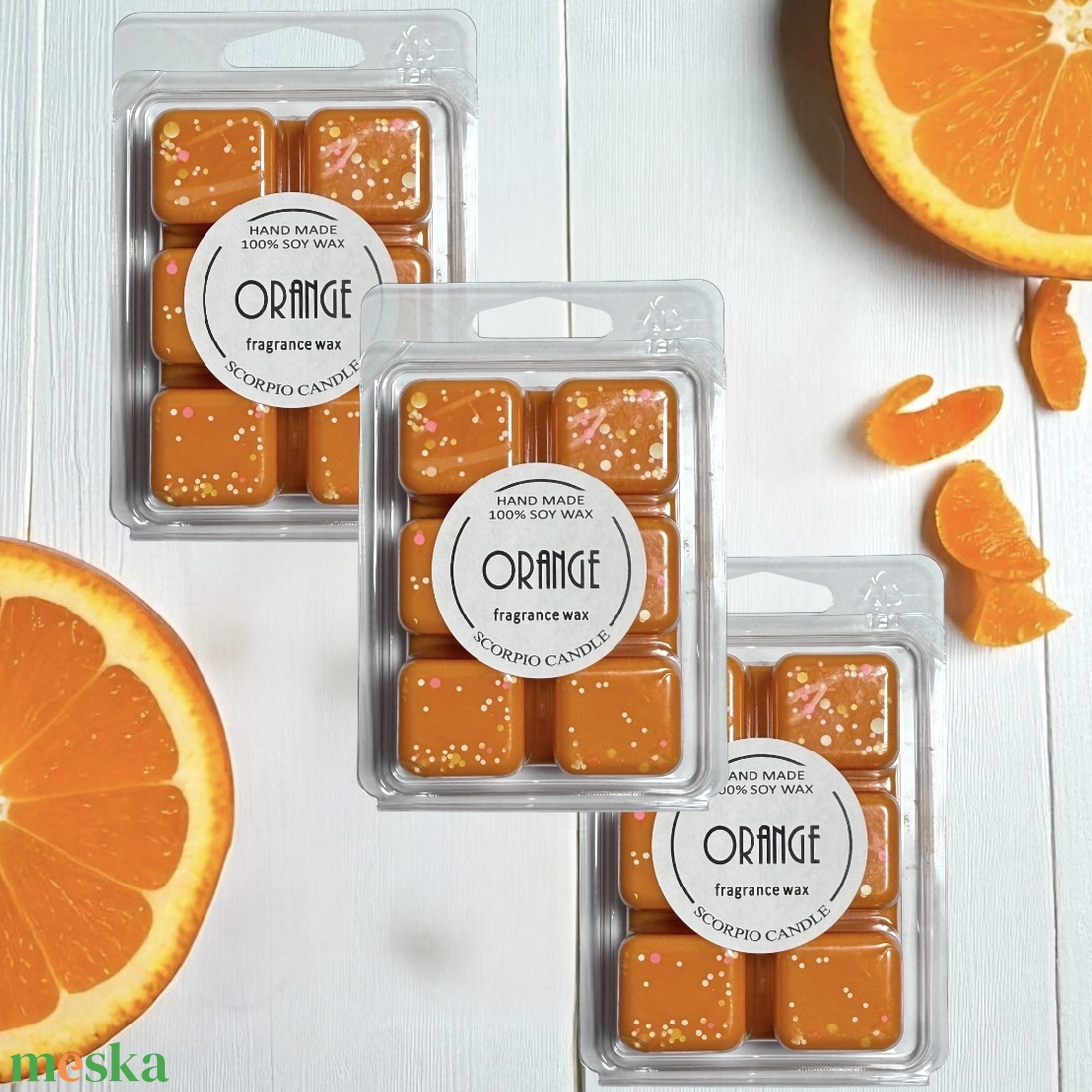 Narancsos 6 kockás illatviasz - otthon & életmód - gyertya, illat, aroma - illatviasz - Meska.hu Narancsos 6 kockás illatviasz - otthon & életmód - gyertya, illat, aroma - illatviasz - Meska.hu