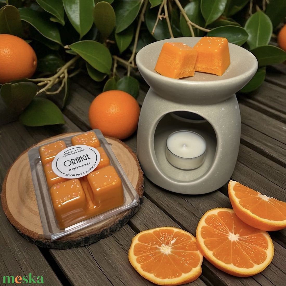 Narancsos 6 kockás illatviasz - otthon & életmód - gyertya, illat, aroma - illatviasz - Meska.hu Narancsos 6 kockás illatviasz - otthon & életmód - gyertya, illat, aroma - illatviasz - Meska.hu