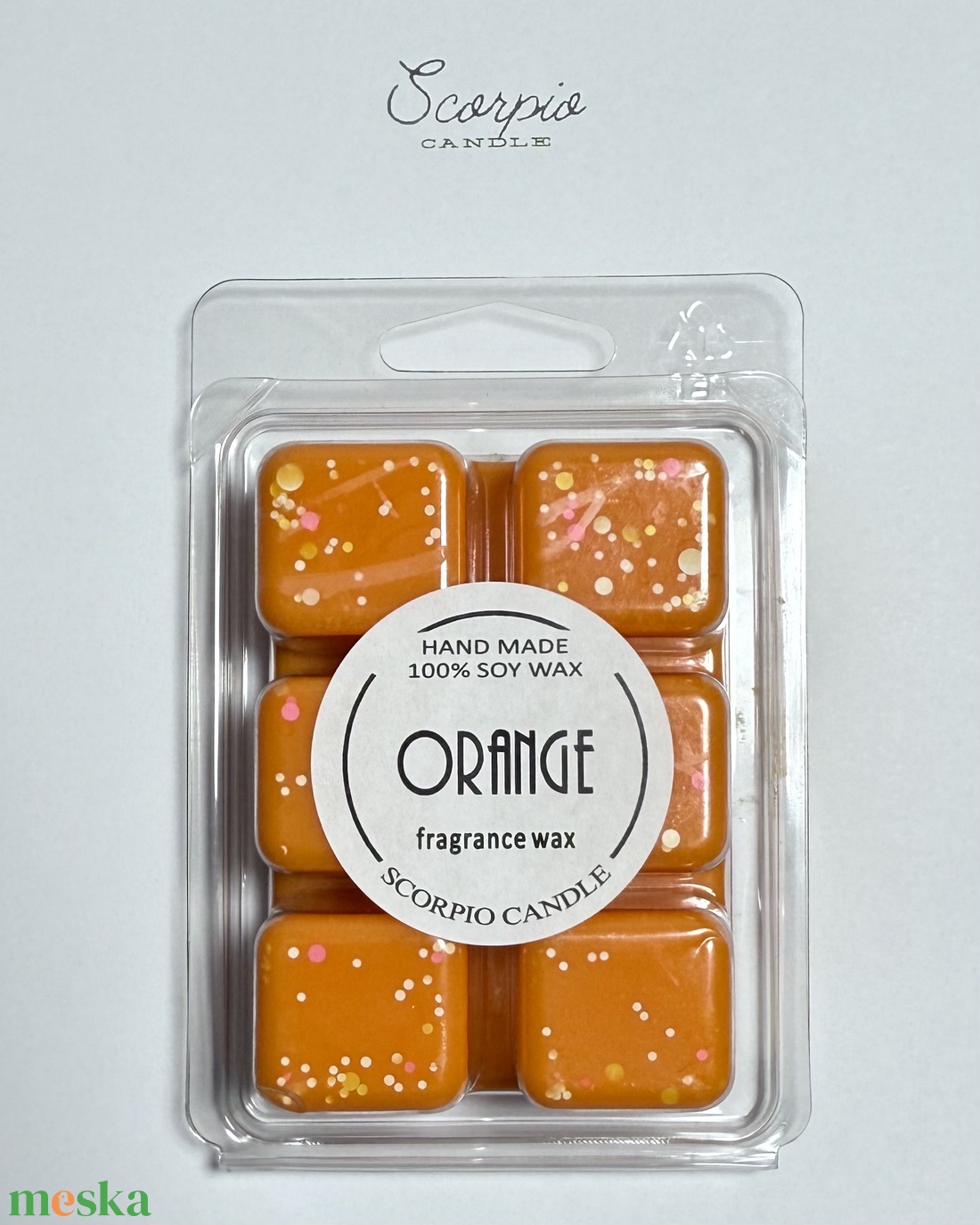 Narancsos 6 kockás illatviasz - otthon & életmód - gyertya, illat, aroma - illatviasz - Meska.hu Narancsos 6 kockás illatviasz - otthon & életmód - gyertya, illat, aroma - illatviasz - Meska.hu
