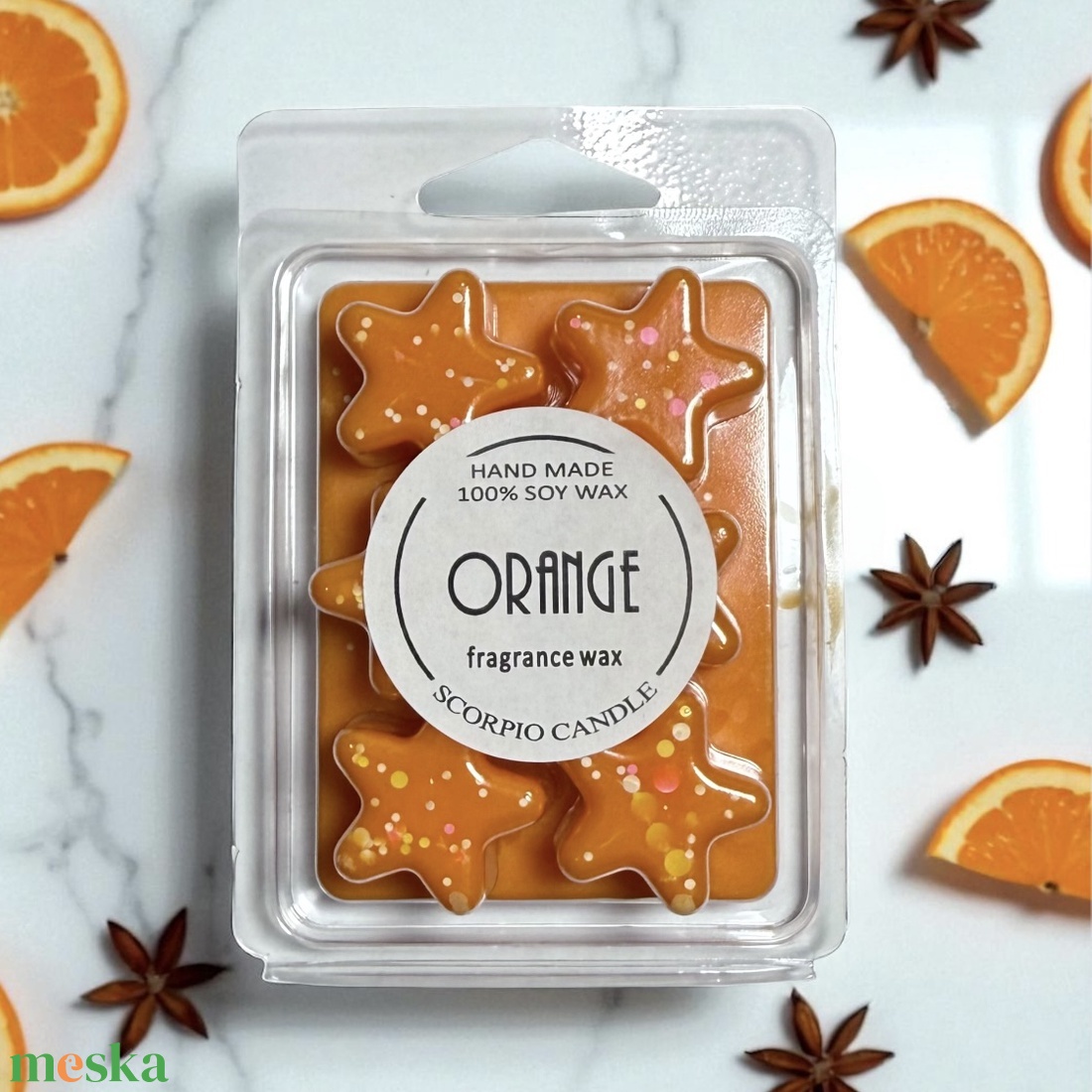 Narancsos csillag illatviasz - otthon & életmód - gyertya, illat, aroma - illatviasz - Meska.hu Narancsos csillag illatviasz - otthon & életmód - gyertya, illat, aroma - illatviasz - Meska.hu