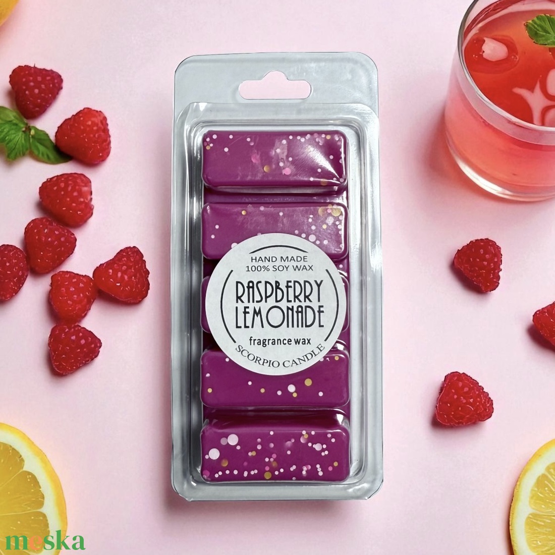 Málnás limondádé 5 kockás illatviasz - otthon & életmód - gyertya, illat, aroma - illatviasz - Meska.hu Málnás limondádé 5 kockás illatviasz - otthon & életmód - gyertya, illat, aroma - illatviasz - Meska.hu