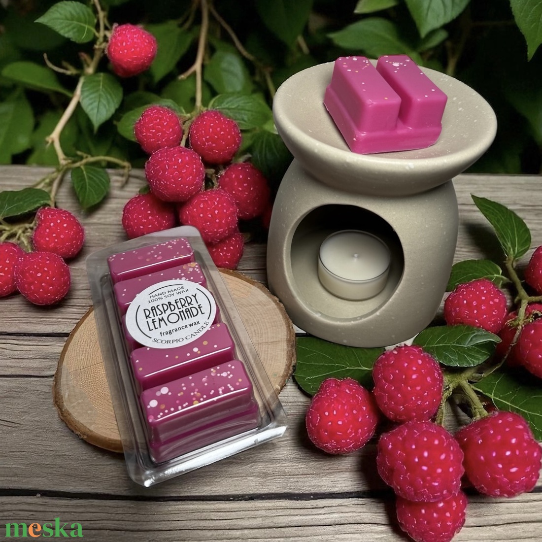 Málnás limondádé 5 kockás illatviasz - otthon & életmód - gyertya, illat, aroma - illatviasz - Meska.hu Málnás limondádé 5 kockás illatviasz - otthon & életmód - gyertya, illat, aroma - illatviasz - Meska.hu