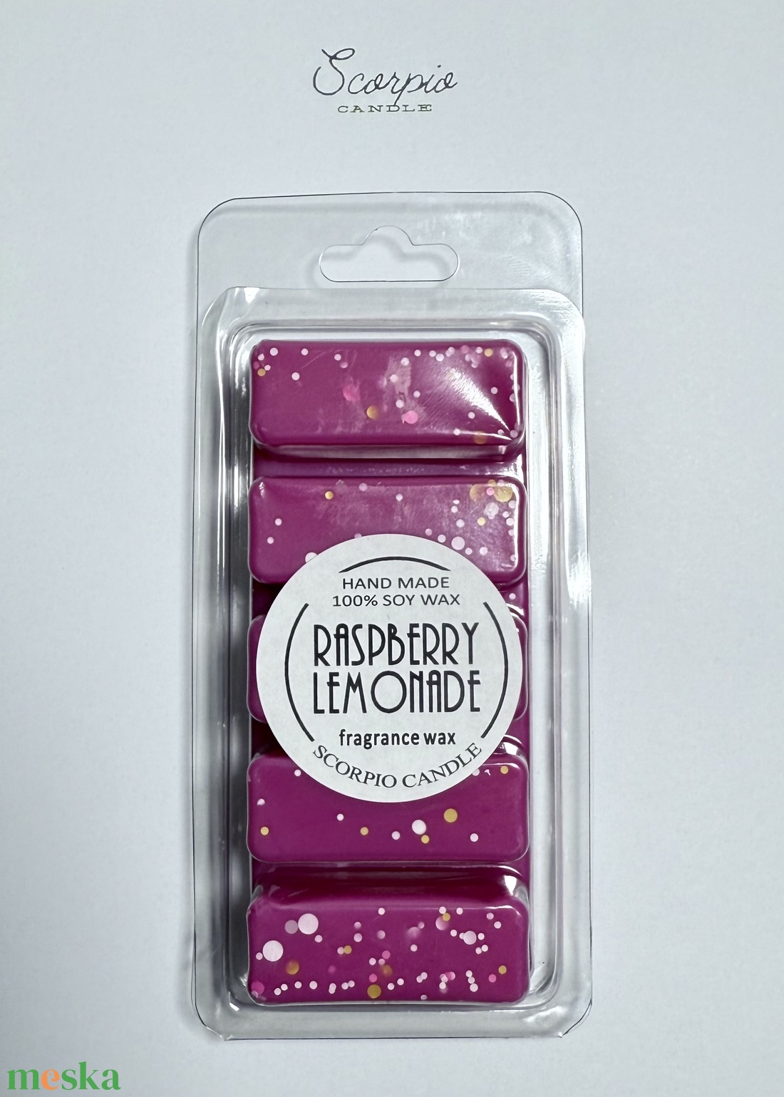 Málnás limondádé 5 kockás illatviasz - otthon & életmód - gyertya, illat, aroma - illatviasz - Meska.hu Málnás limondádé 5 kockás illatviasz - otthon & életmód - gyertya, illat, aroma - illatviasz - Meska.hu