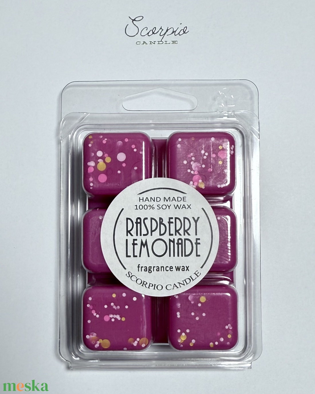 Málnás limonádé 6 kockás illatviasz - otthon & életmód - gyertya, illat, aroma - illatviasz - Meska.hu Málnás limonádé 6 kockás illatviasz - otthon & életmód - gyertya, illat, aroma - illatviasz - Meska.hu