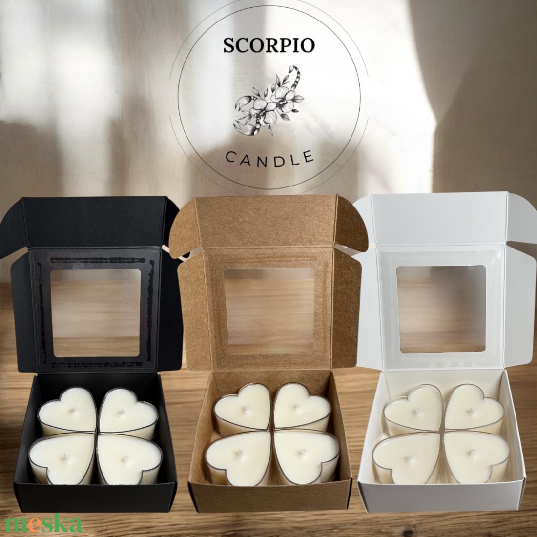 4 db-os gyertya mécses szett szív alakú - otthon & életmód - gyertya, illat, aroma - illatviasz - Meska.hu 4 db-os gyertya mécses szett szív alakú - otthon & életmód - gyertya, illat, aroma - illatviasz - Meska.hu