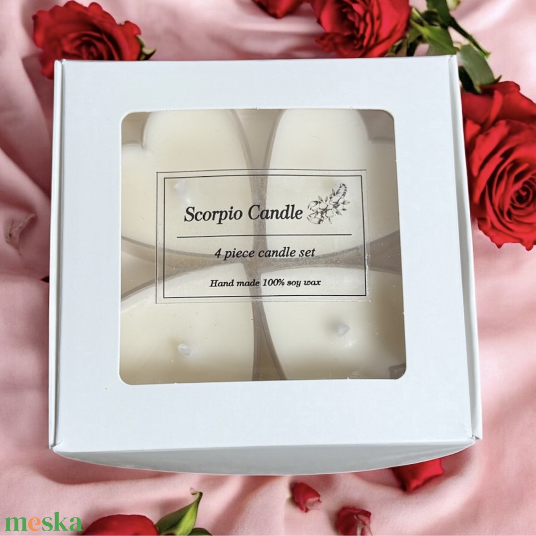 4 db-os gyertya mécses szett szív alakú - otthon & életmód - gyertya, illat, aroma - illatviasz - Meska.hu 4 db-os gyertya mécses szett szív alakú - otthon & életmód - gyertya, illat, aroma - illatviasz - Meska.hu