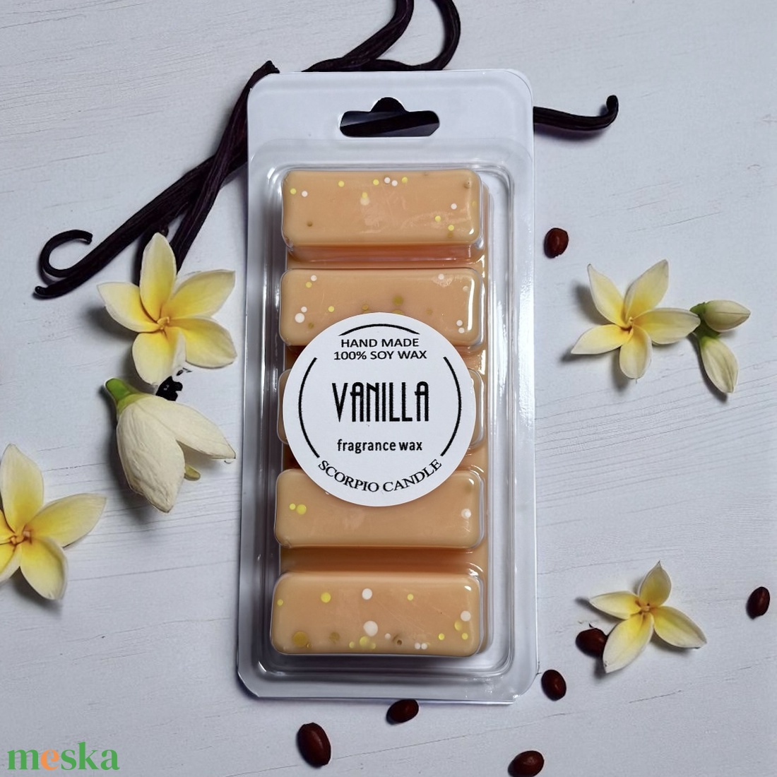 Vanília 5 kockás illatviasz - otthon & életmód - gyertya, illat, aroma - illatviasz - Meska.hu Vanília 5 kockás illatviasz - otthon & életmód - gyertya, illat, aroma - illatviasz - Meska.hu