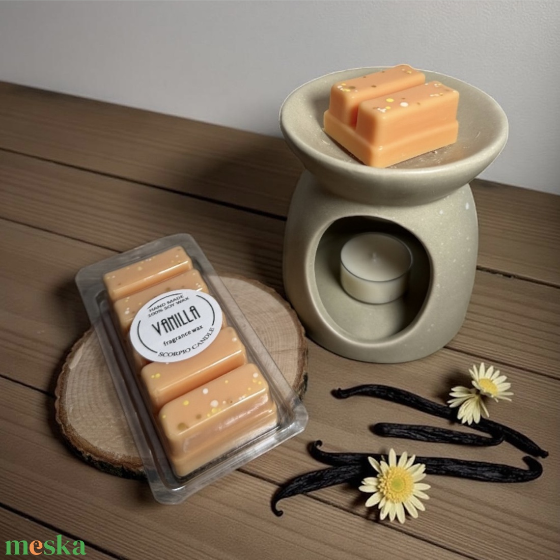 Vanília 5 kockás illatviasz - otthon & életmód - gyertya, illat, aroma - illatviasz - Meska.hu Vanília 5 kockás illatviasz - otthon & életmód - gyertya, illat, aroma - illatviasz - Meska.hu