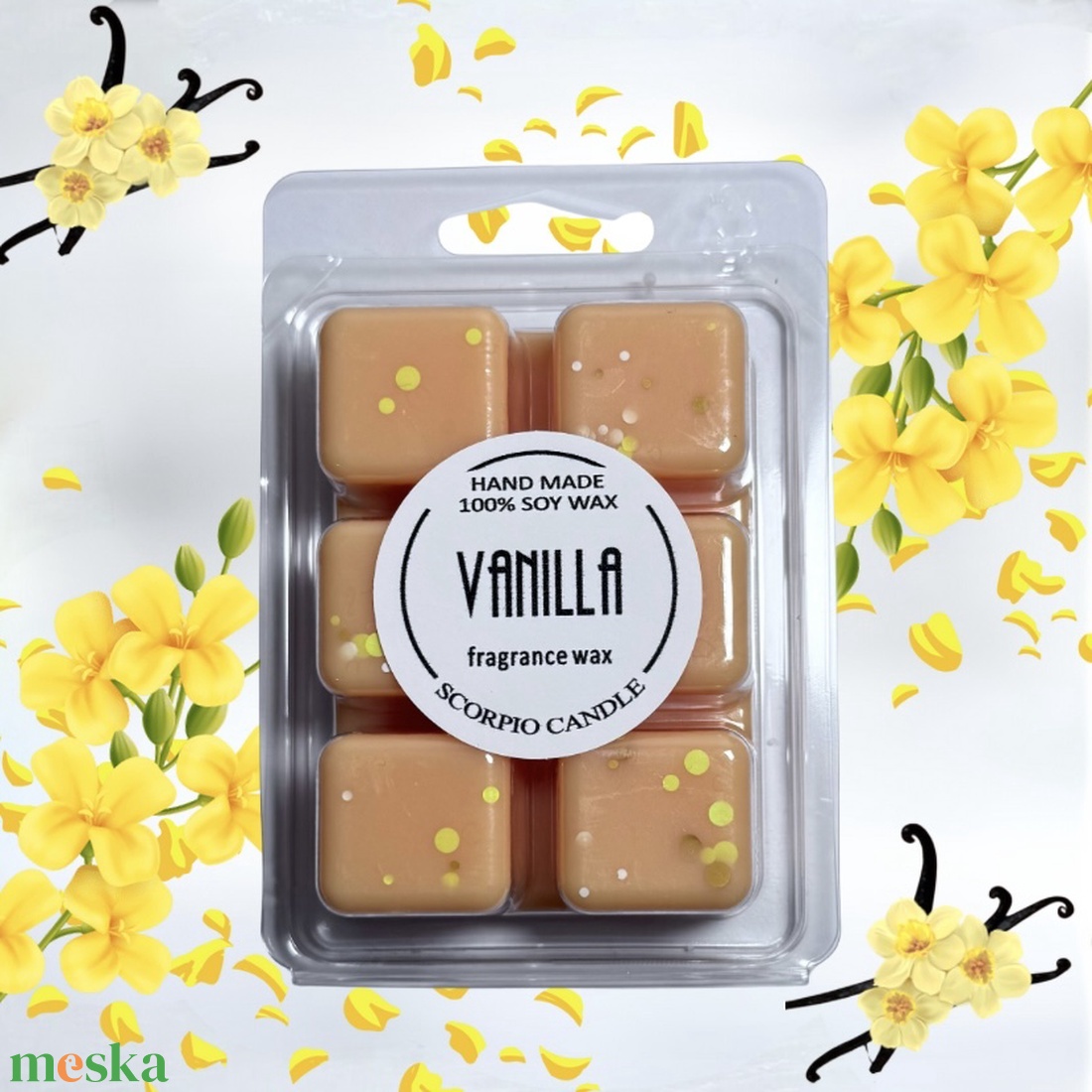 Vanília 6 kockás illatviasz - otthon & életmód - gyertya, illat, aroma - illatviasz - Meska.hu Vanília 6 kockás illatviasz - otthon & életmód - gyertya, illat, aroma - illatviasz - Meska.hu