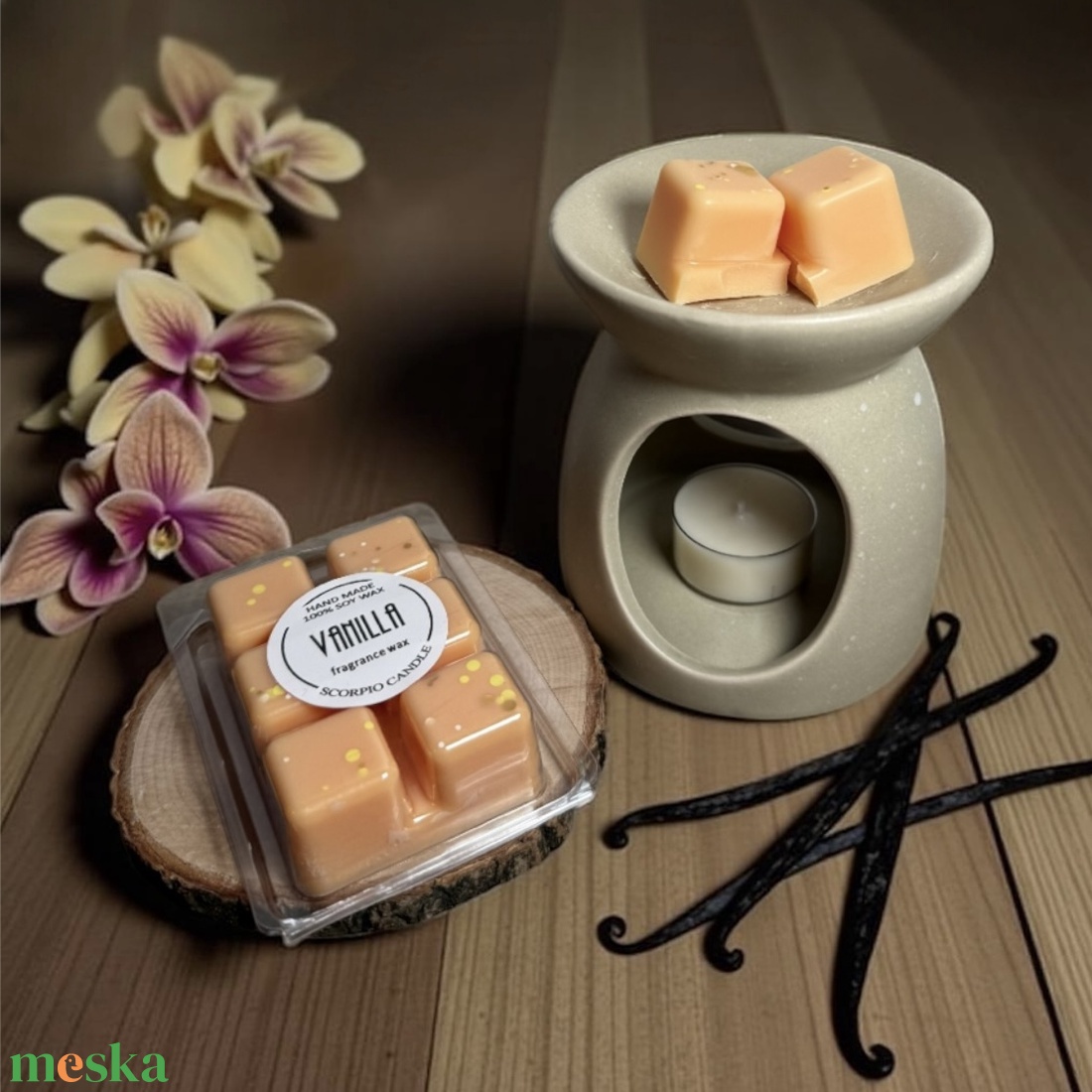 Vanília 6 kockás illatviasz - otthon & életmód - gyertya, illat, aroma - illatviasz - Meska.hu Vanília 6 kockás illatviasz - otthon & életmód - gyertya, illat, aroma - illatviasz - Meska.hu