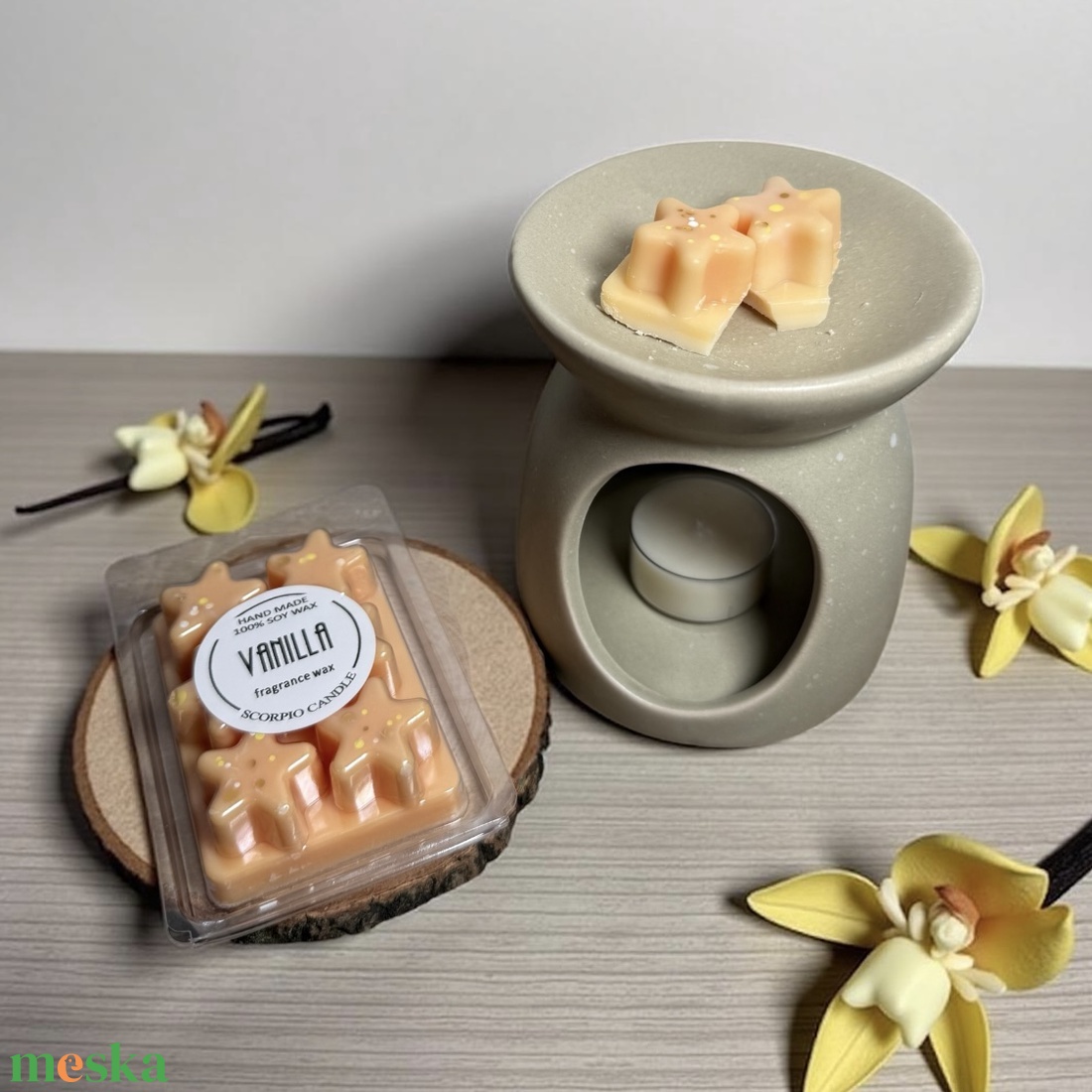 Vanília csillag illatviasz - otthon & életmód - gyertya, illat, aroma - illatviasz - Meska.hu Vanília csillag illatviasz - otthon & életmód - gyertya, illat, aroma - illatviasz - Meska.hu