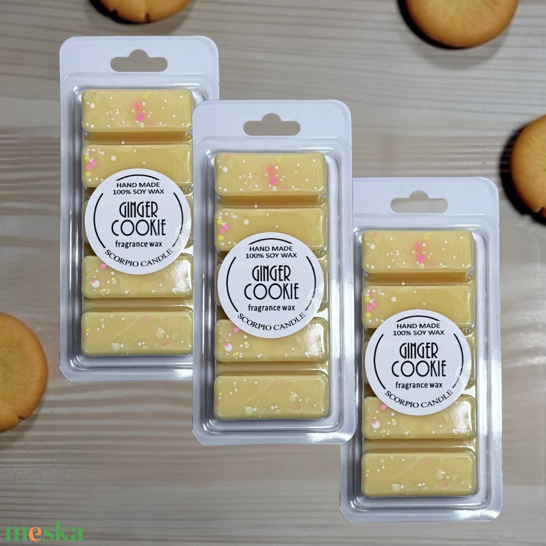 Gyömbéres süti 5 kockás illatviasz - otthon & életmód - gyertya, illat, aroma - illatviasz - Meska.hu Gyömbéres süti 5 kockás illatviasz - otthon & életmód - gyertya, illat, aroma - illatviasz - Meska.hu