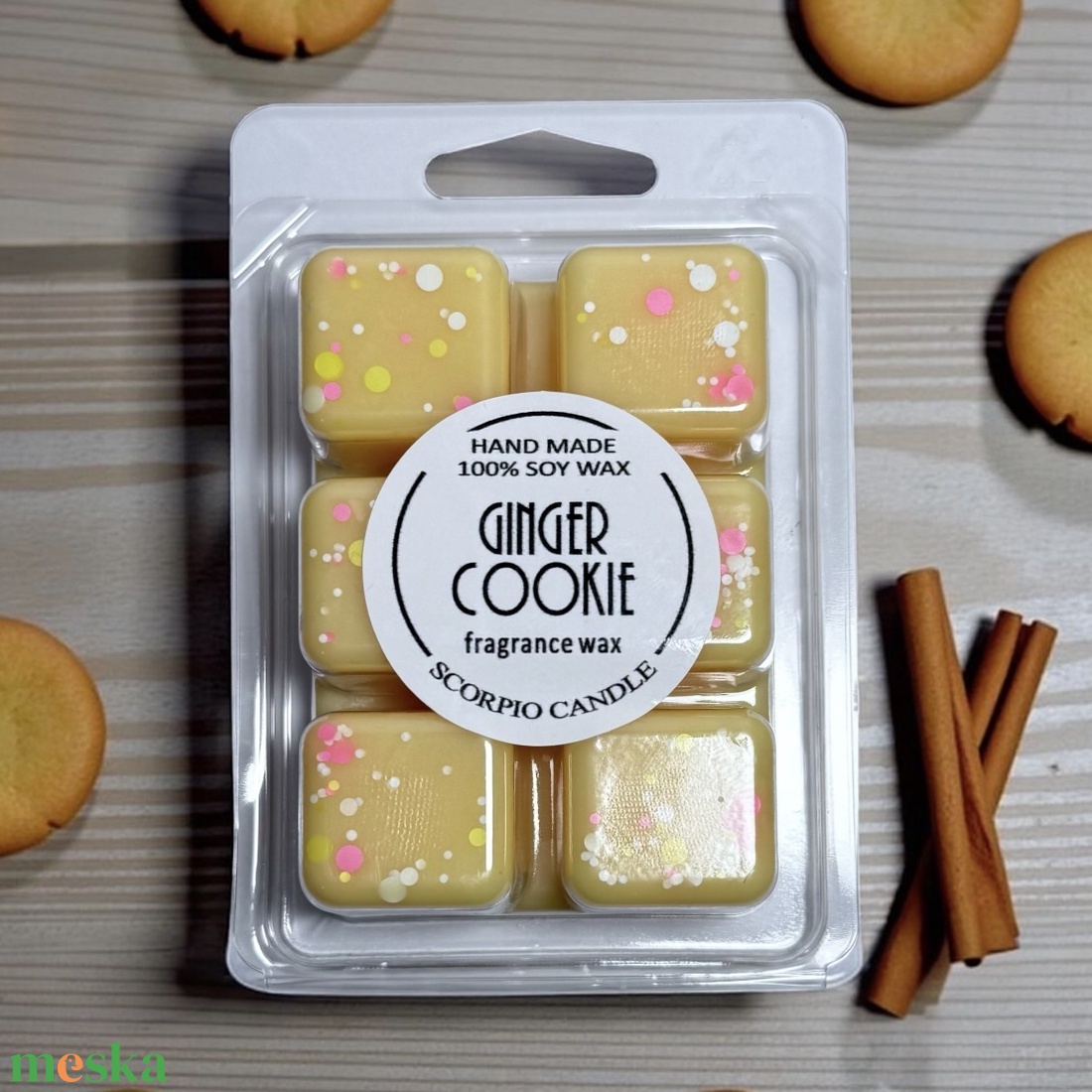 Gyömbéres süti 6 kockás illatviasz - otthon & életmód - gyertya, illat, aroma - illatviasz - Meska.hu Gyömbéres süti 6 kockás illatviasz - otthon & életmód - gyertya, illat, aroma - illatviasz - Meska.hu