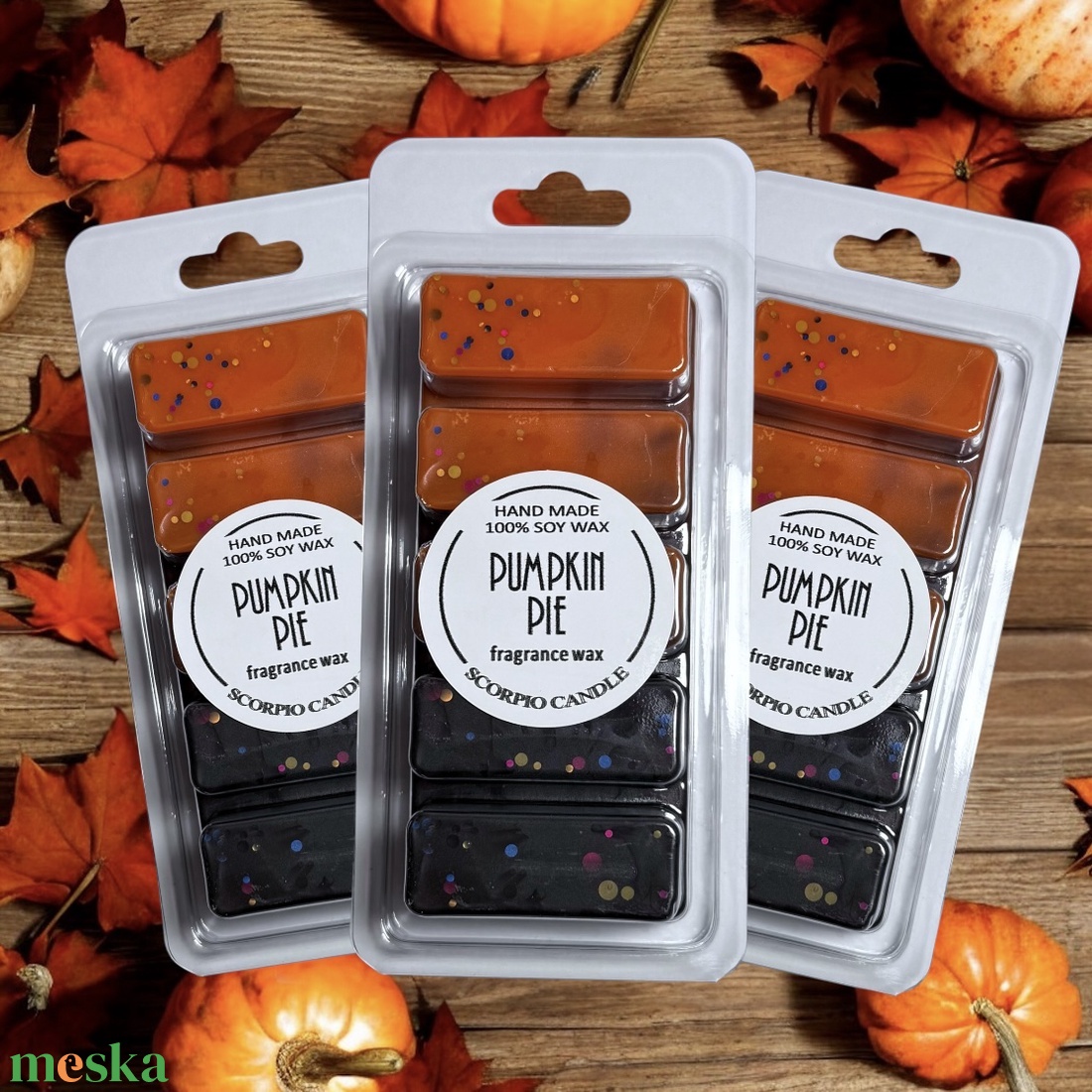Sütőtökös pite 5 kockás illatviasz - otthon & életmód - gyertya, illat, aroma - illatviasz - Meska.hu Sütőtökös pite 5 kockás illatviasz - otthon & életmód - gyertya, illat, aroma - illatviasz - Meska.hu