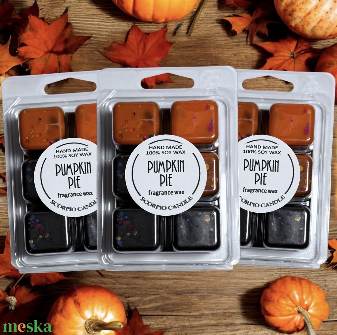 Sütőtökös pite 6 kockás illatviasz - otthon & életmód - gyertya, illat, aroma - illatviasz - Meska.hu Sütőtökös pite 6 kockás illatviasz - otthon & életmód - gyertya, illat, aroma - illatviasz - Meska.hu