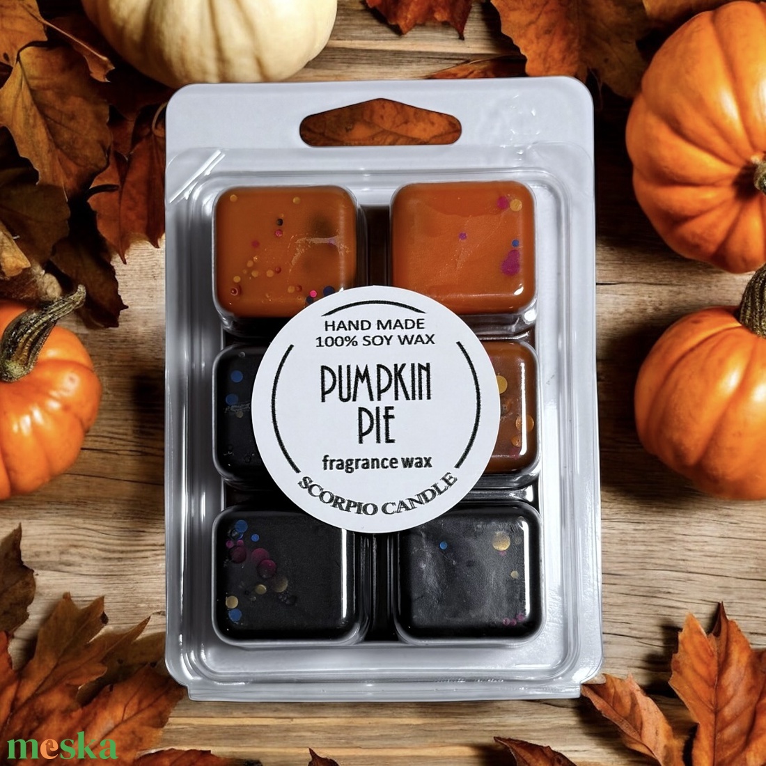 Sütőtökös pite 6 kockás illatviasz - otthon & életmód - gyertya, illat, aroma - illatviasz - Meska.hu Sütőtökös pite 6 kockás illatviasz - otthon & életmód - gyertya, illat, aroma - illatviasz - Meska.hu