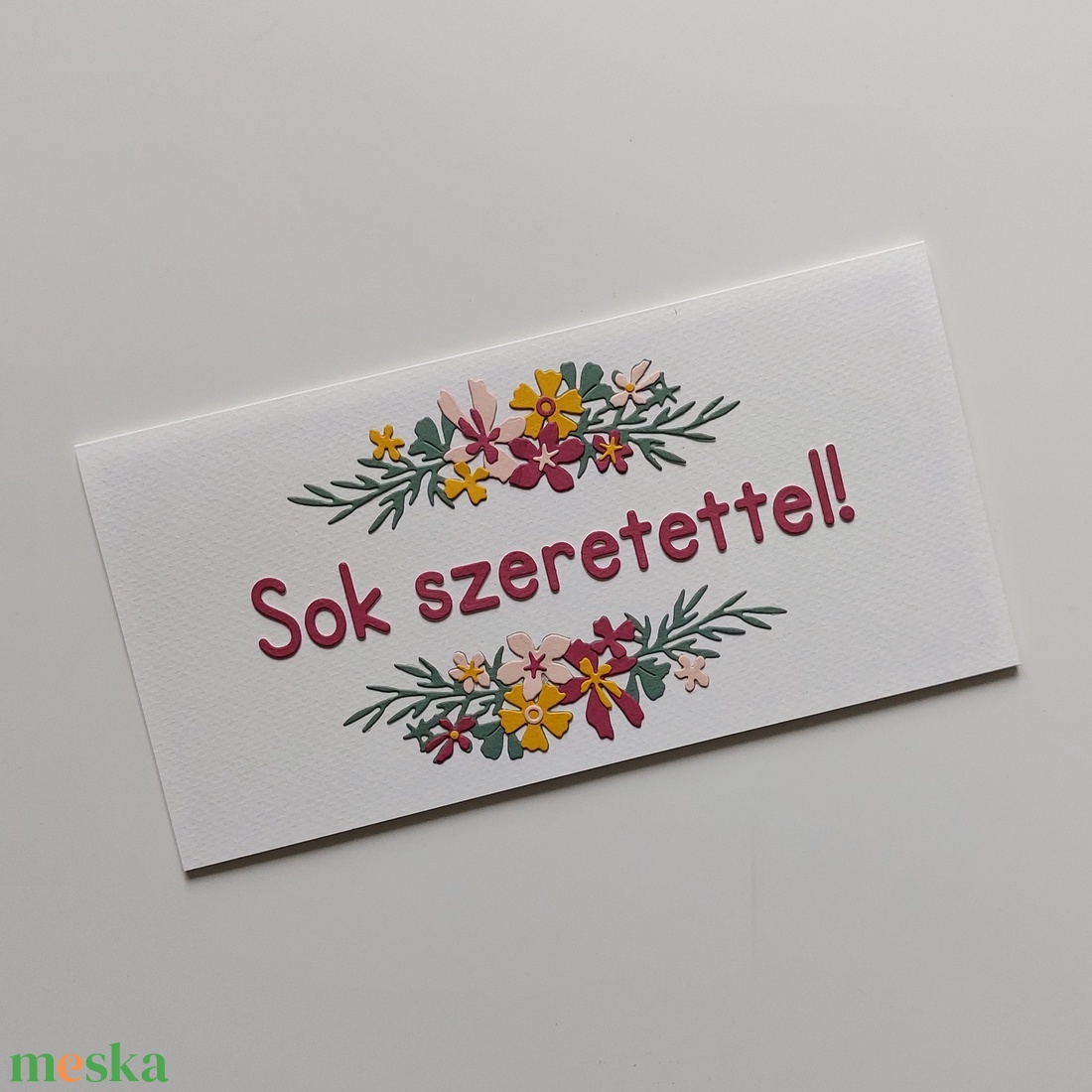 Sok szeretettel! virágmotívumos pénzátadó boríték, üdvözlőlap - esküvő - emlék & ajándék - nászajándék - esküvői pénzátadó boríték, kártya - Meska.hu Sok szeretettel! virágmotívumos pénzátadó boríték, üdvözlőlap - esküvő - emlék & ajándék - nászajándék - esküvői pénzátadó boríték, kártya - Meska.hu