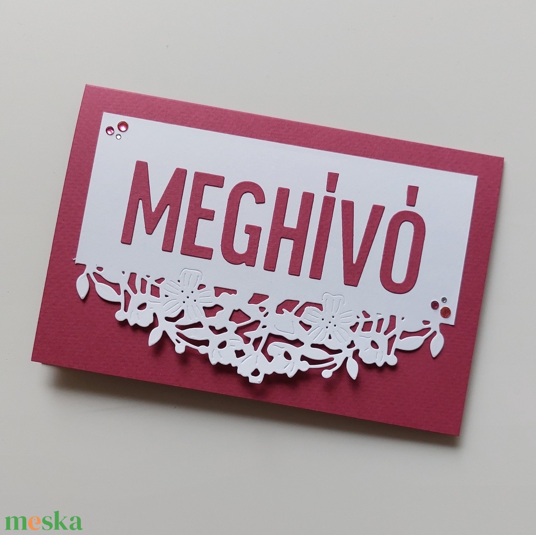 Meghívó képeslap, üdvözlőlap - otthon & életmód - papír, írószer - ajándékozás kellékei - meghívó - Meska.hu Meghívó képeslap, üdvözlőlap - otthon & életmód - papír, írószer - ajándékozás kellékei - meghívó - Meska.hu