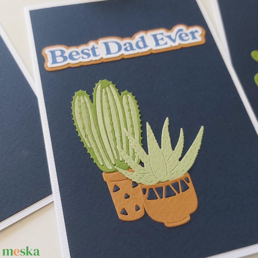 Best Dad Ever feliratos üdvözlőlap, kaktuszos képeslap 2. - otthon & életmód - papír, írószer - ajándékozás kellékei - képeslap, üdvözlőlap - Meska.hu Best Dad Ever feliratos üdvözlőlap, kaktuszos képeslap 2. - otthon & életmód - papír, írószer - ajándékozás kellékei - képeslap, üdvözlőlap - Meska.hu