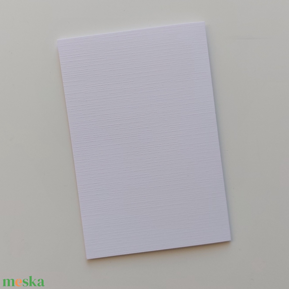 Be Mine Valentine hímzett szíves üdvözlőlap - otthon & életmód - papír, írószer - ajándékozás kellékei - képeslap, üdvözlőlap - Meska.hu