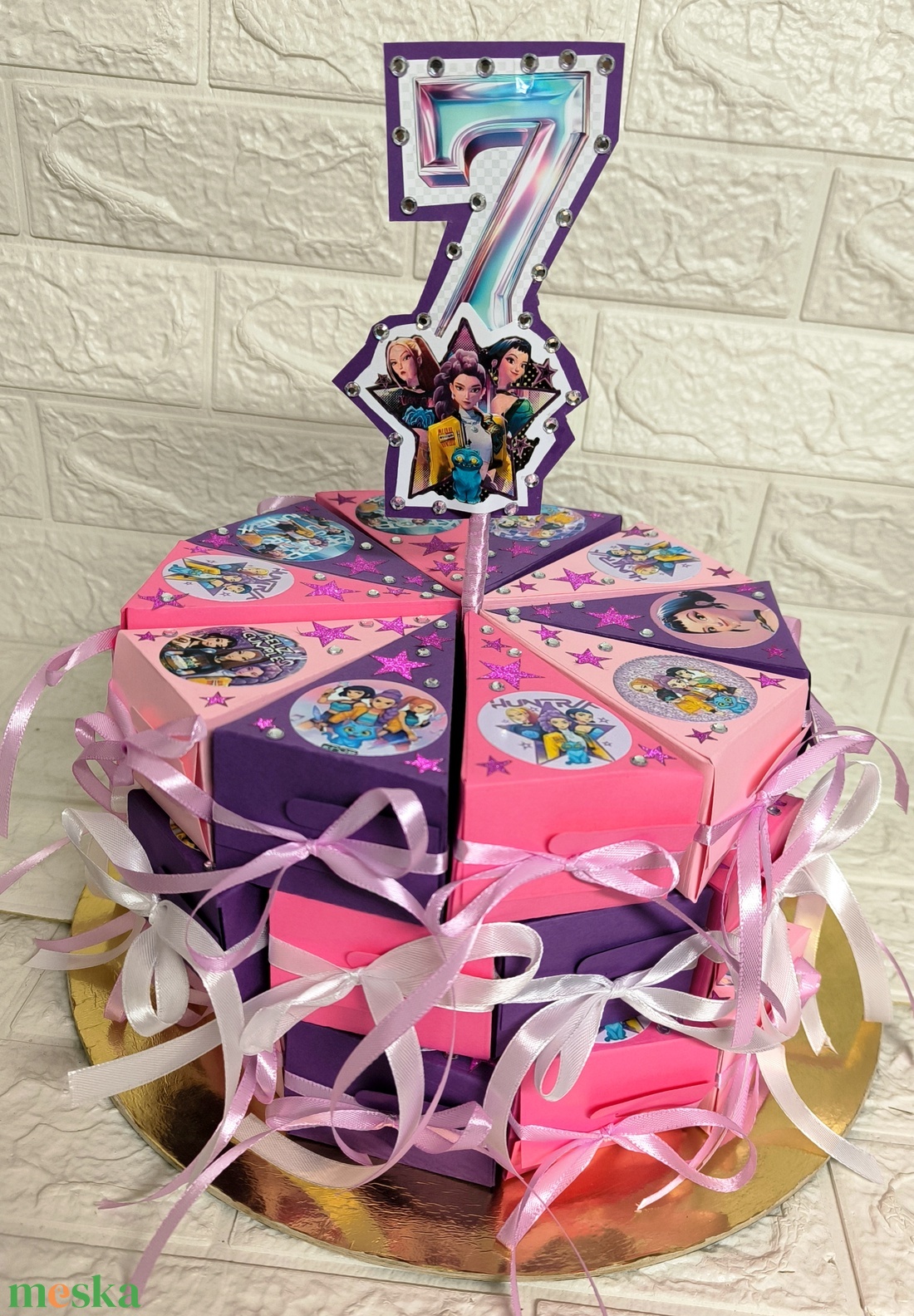 Papírtorta - otthon & életmód - papír, írószer - ajándékozás kellékei - papírtorta - Meska.hu