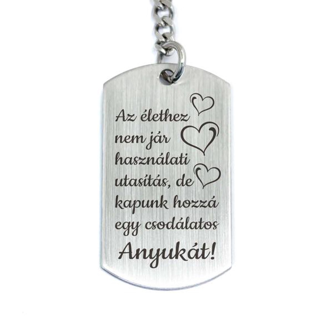 Csodálatos Anyukát acél medálos kulcstartó - táska & tok - kulcstartó & táskadísz - kulcstartó - Meska.hu Csodálatos Anyukát acél medálos kulcstartó - táska & tok - kulcstartó & táskadísz - kulcstartó - Meska.hu