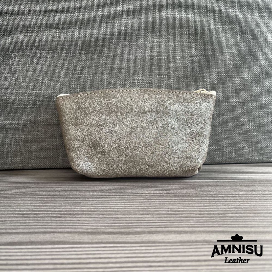 Csillámos sötétbézs kettő cipzáras kulcstartó B1003 - táska & tok - kulcstartó & táskadísz - kulcstartó - Meska.hu