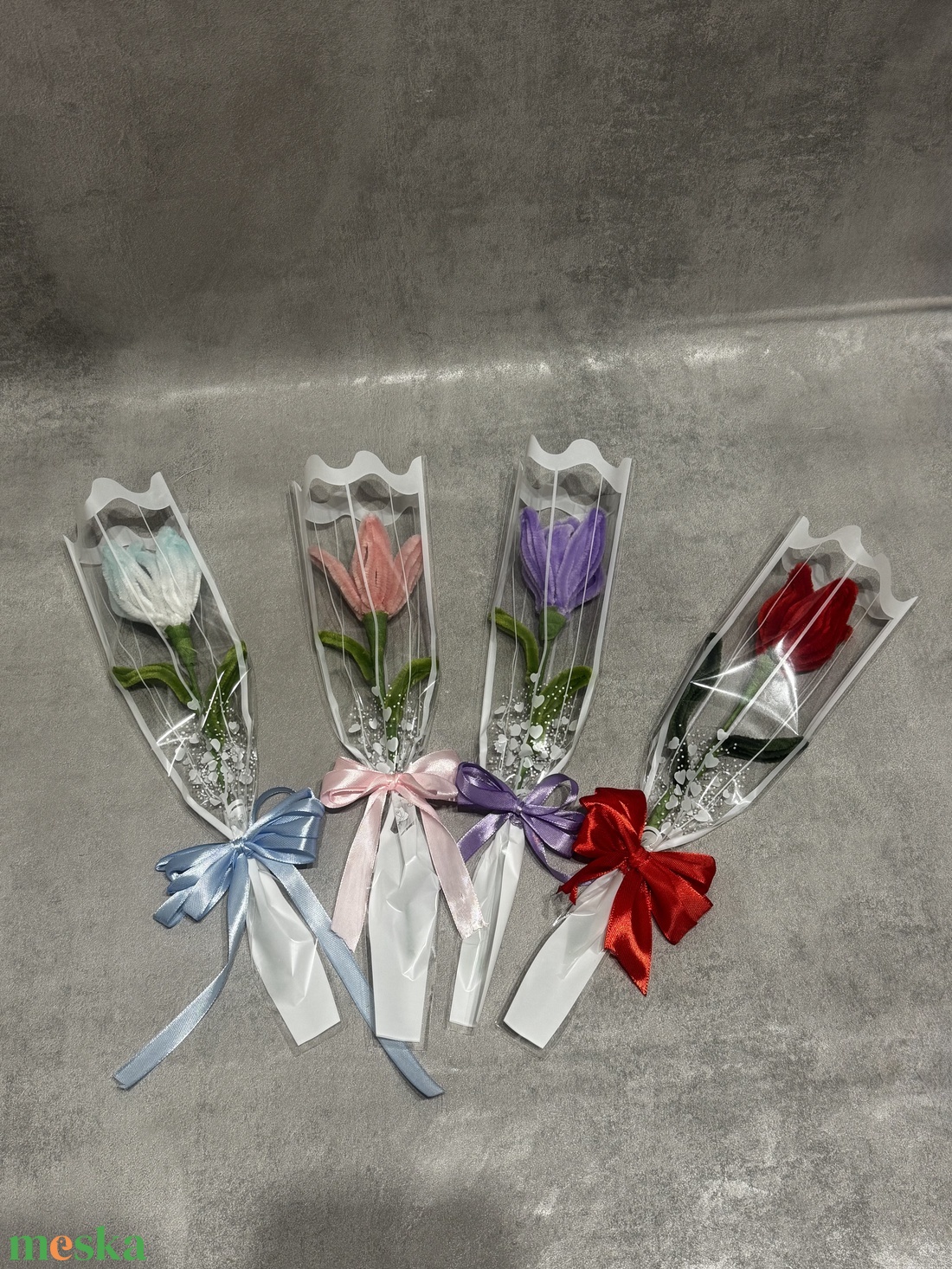 Zsenília tulipán  - otthon & életmód - virágdekoráció - virágok - szálas virág - Meska.hu