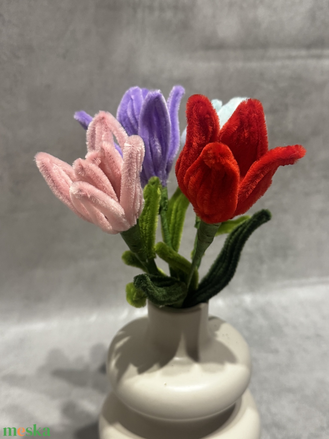 Zsenília tulipán  - otthon & életmód - virágdekoráció - virágok - szálas virág - Meska.hu