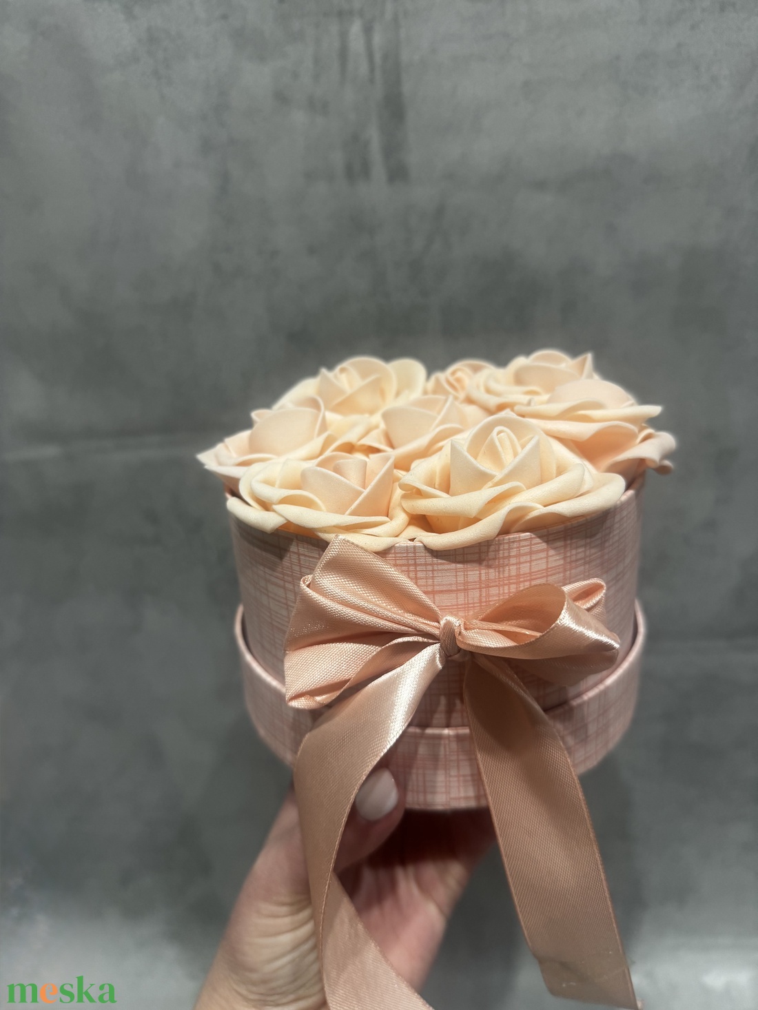 Mini rózsa box  - otthon & életmód - dekoráció - asztal és polc dekoráció - díszdoboz - Meska.hu