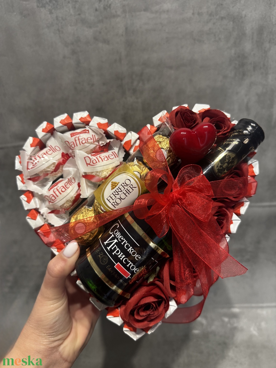 Valentin napi csoki box - élelmiszer - gourmet ajándékcsomag - Meska.hu