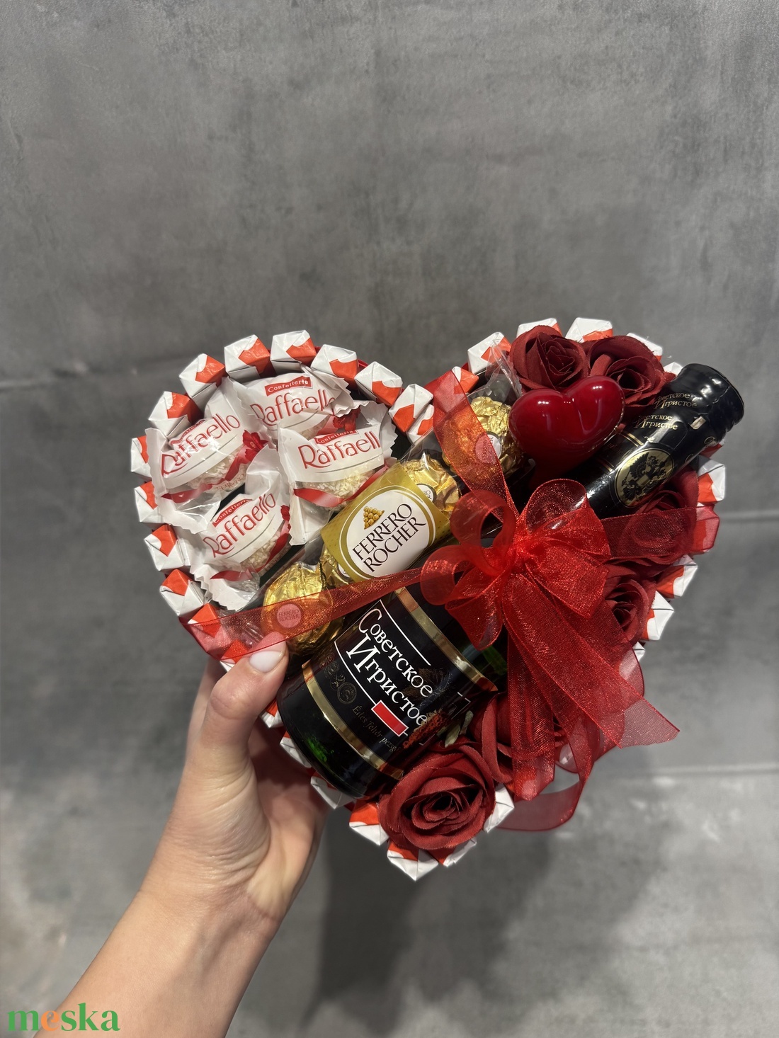 Valentin napi csoki box - élelmiszer - gourmet ajándékcsomag - Meska.hu