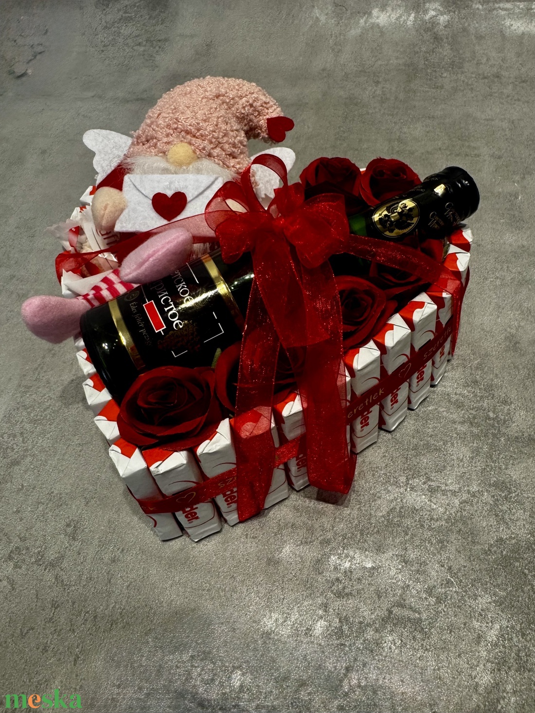 Valentin napi csoki box - élelmiszer - gourmet ajándékcsomag - Meska.hu