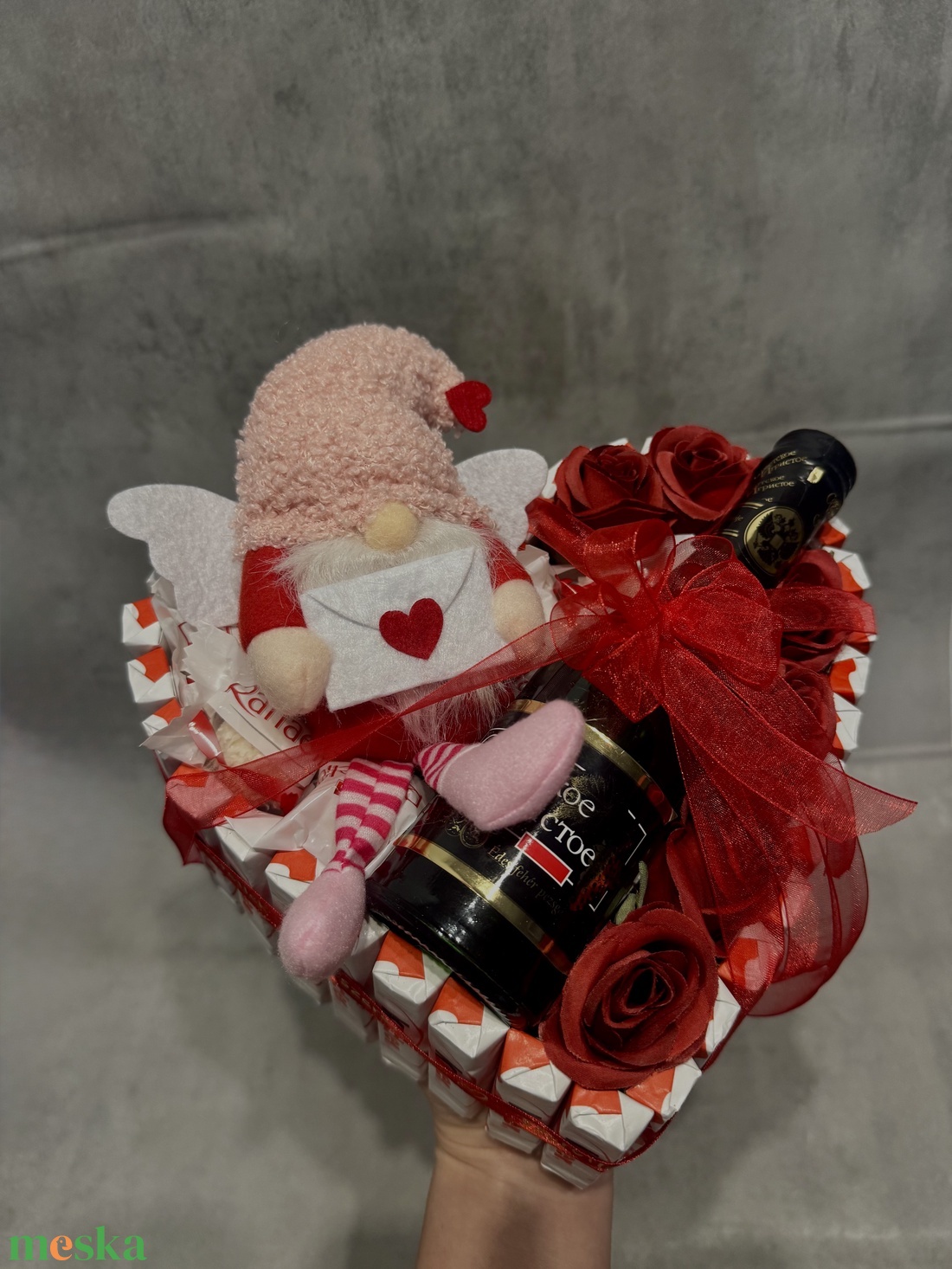 Valentin napi csoki box - élelmiszer - gourmet ajándékcsomag - Meska.hu