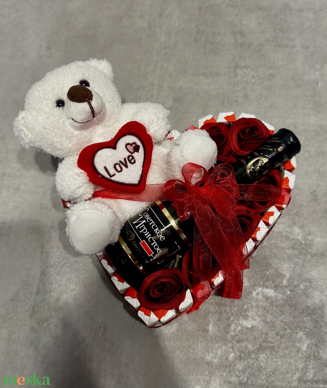 Valentin napi csoki box - élelmiszer - gourmet ajándékcsomag - Meska.hu